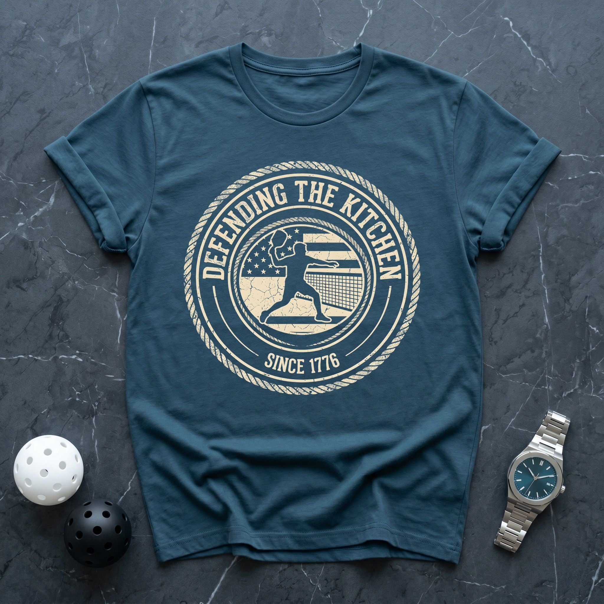 Defending The Kitchen Since 1776 Tee - Dink it Shop