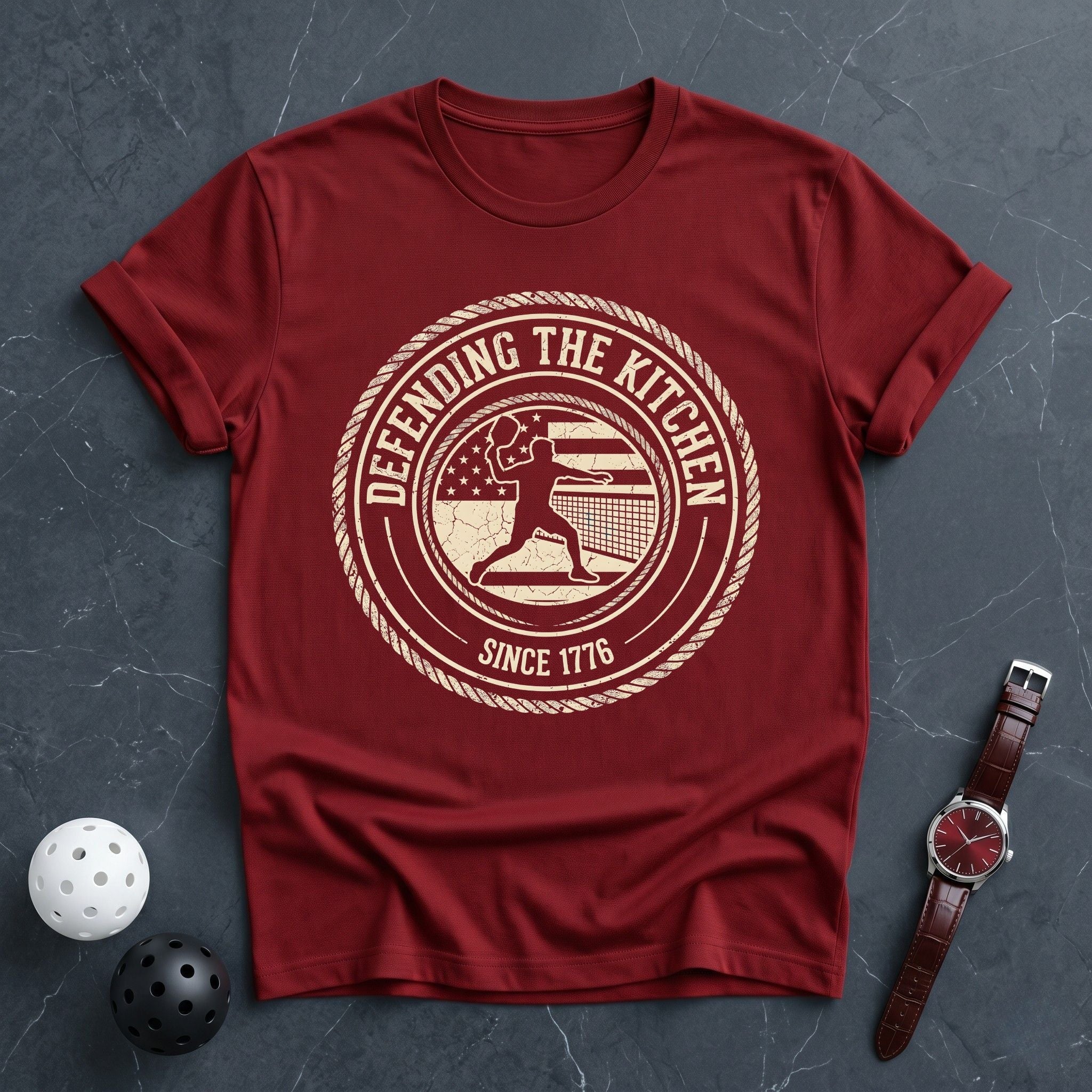 Defending The Kitchen Since 1776 Tee - Dink it Shop