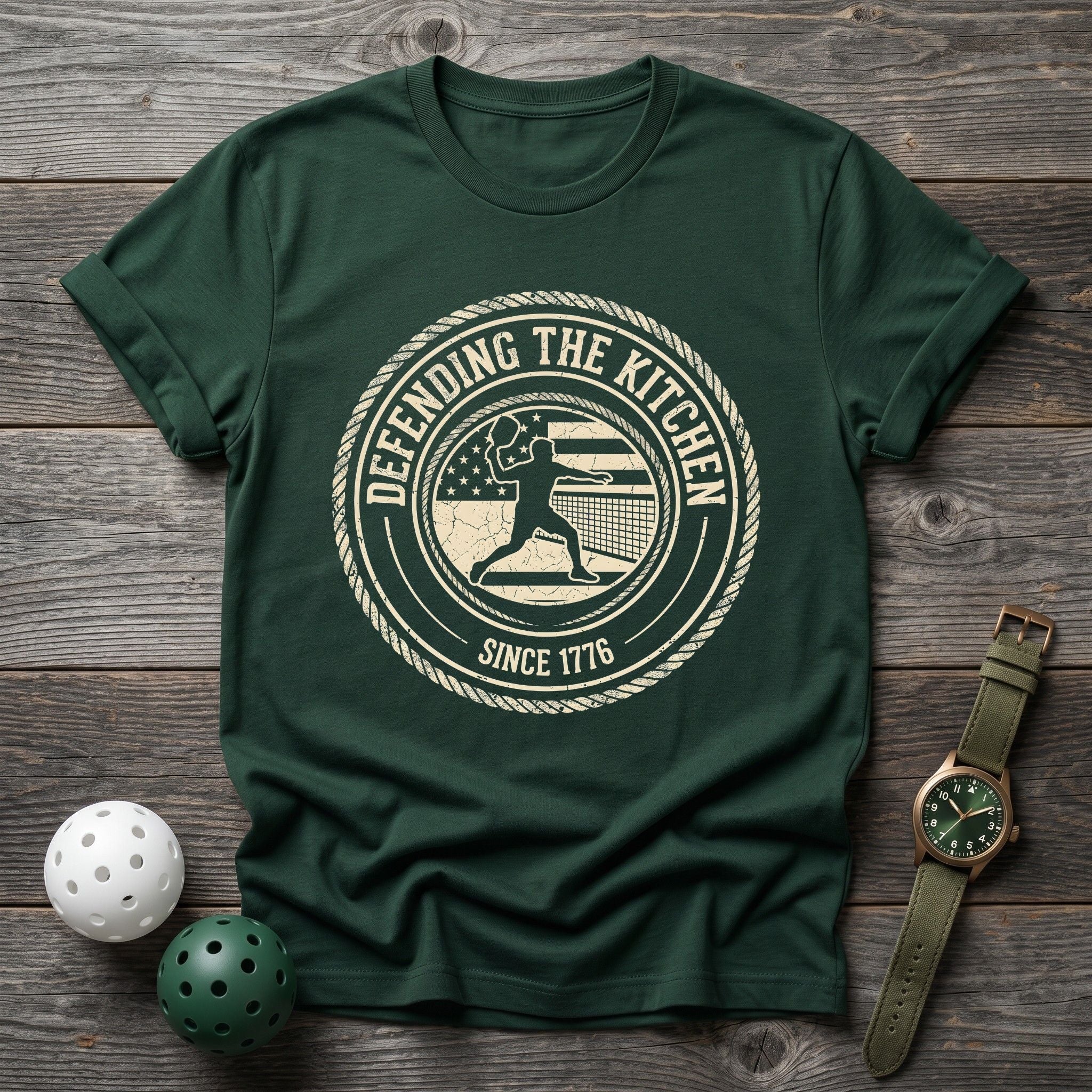 Defending The Kitchen Since 1776 Tee - Dink it Shop
