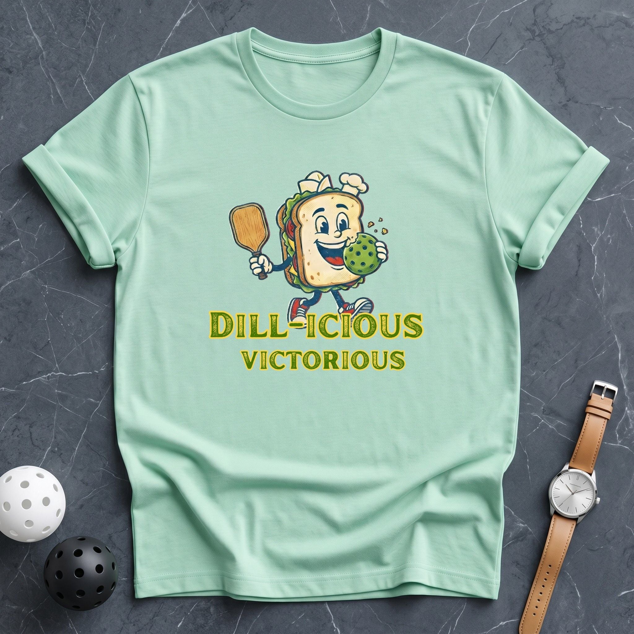 Dill - icious Victorious Pickle Tee - Dink it Shop