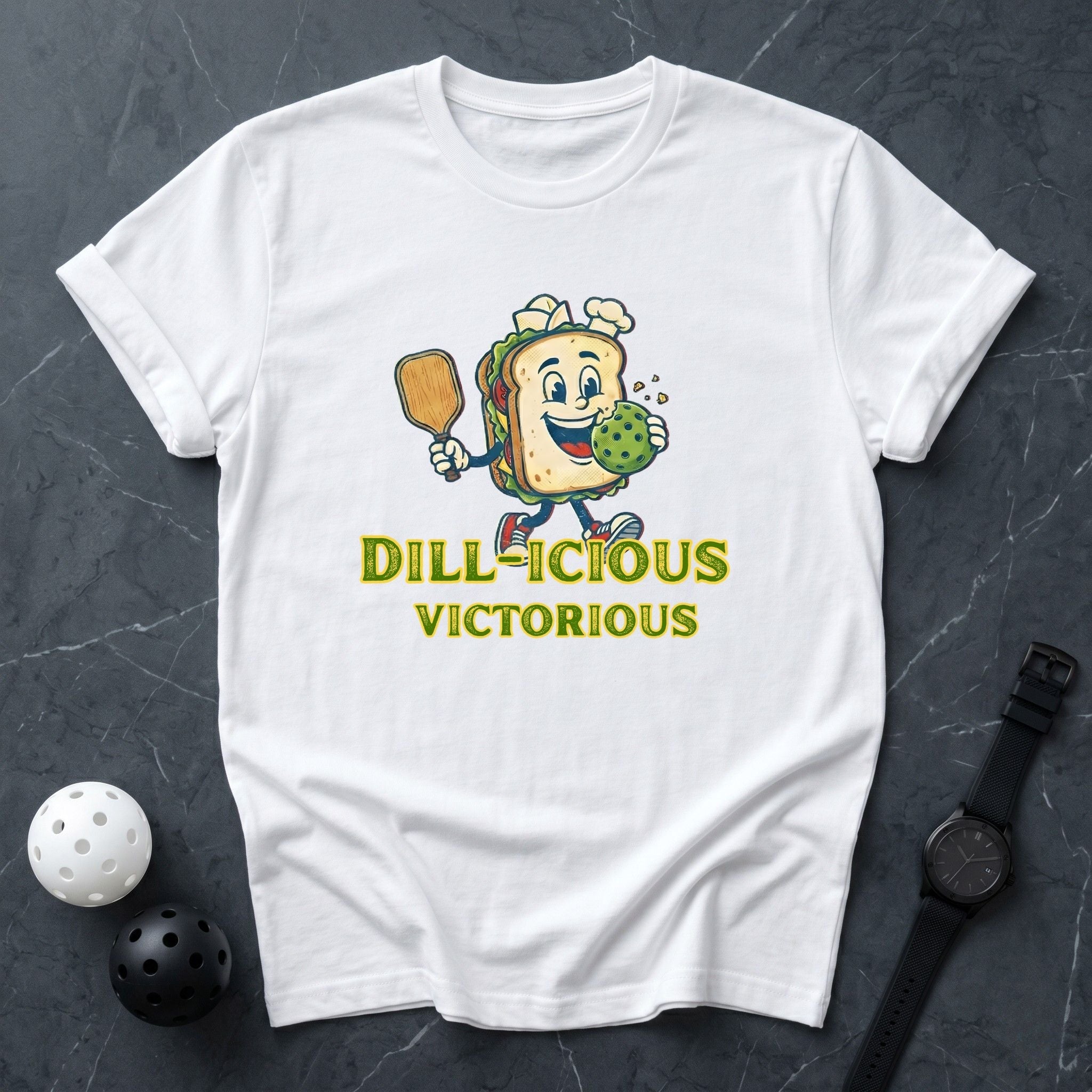 Dill - icious Victorious Pickle Tee - Dink it Shop