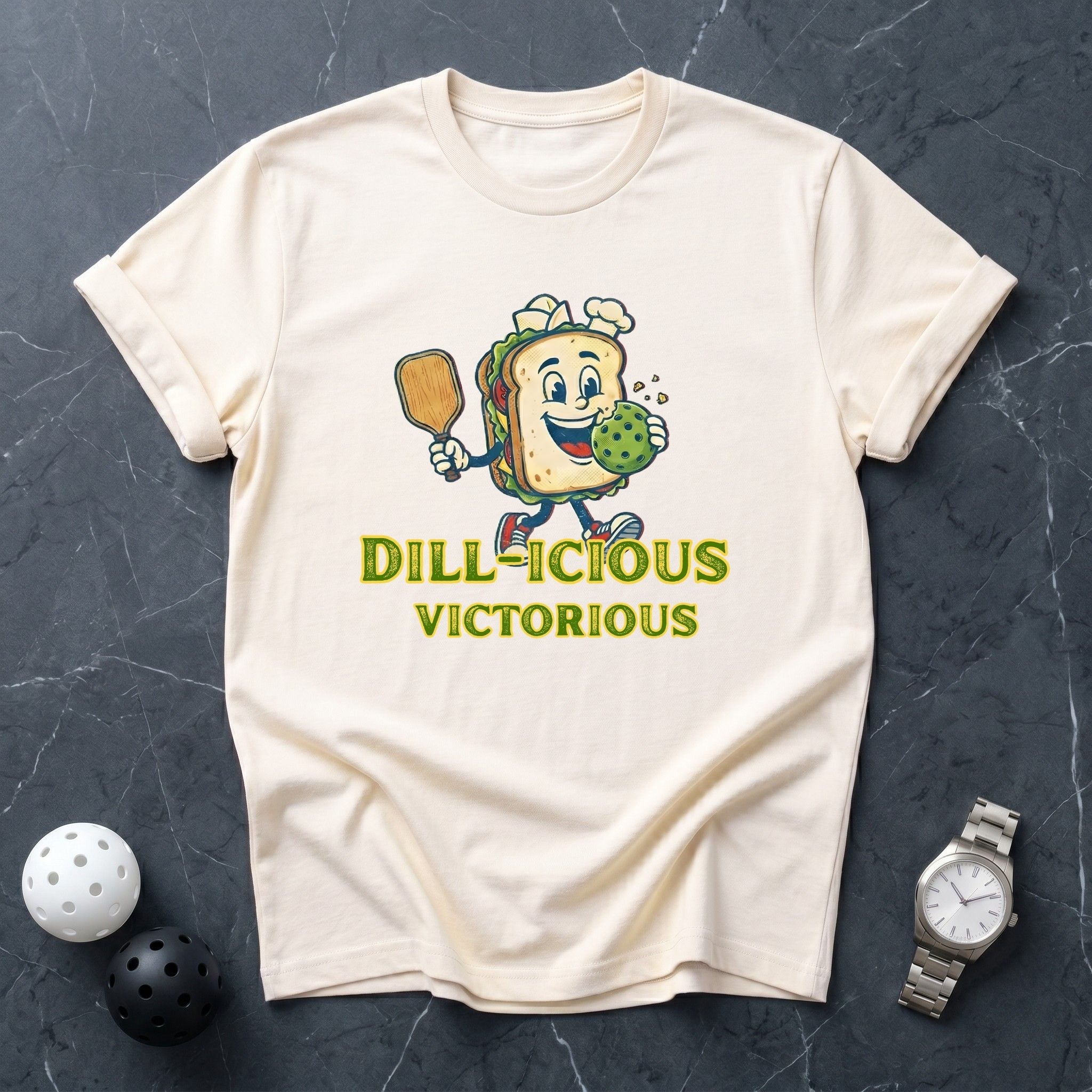 Dill - icious Victorious Pickle Tee - Dink it Shop