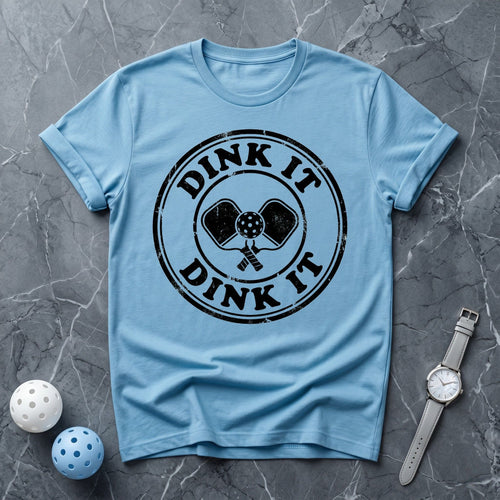 Dink It Distressed Badge Tee - Dink it Shop