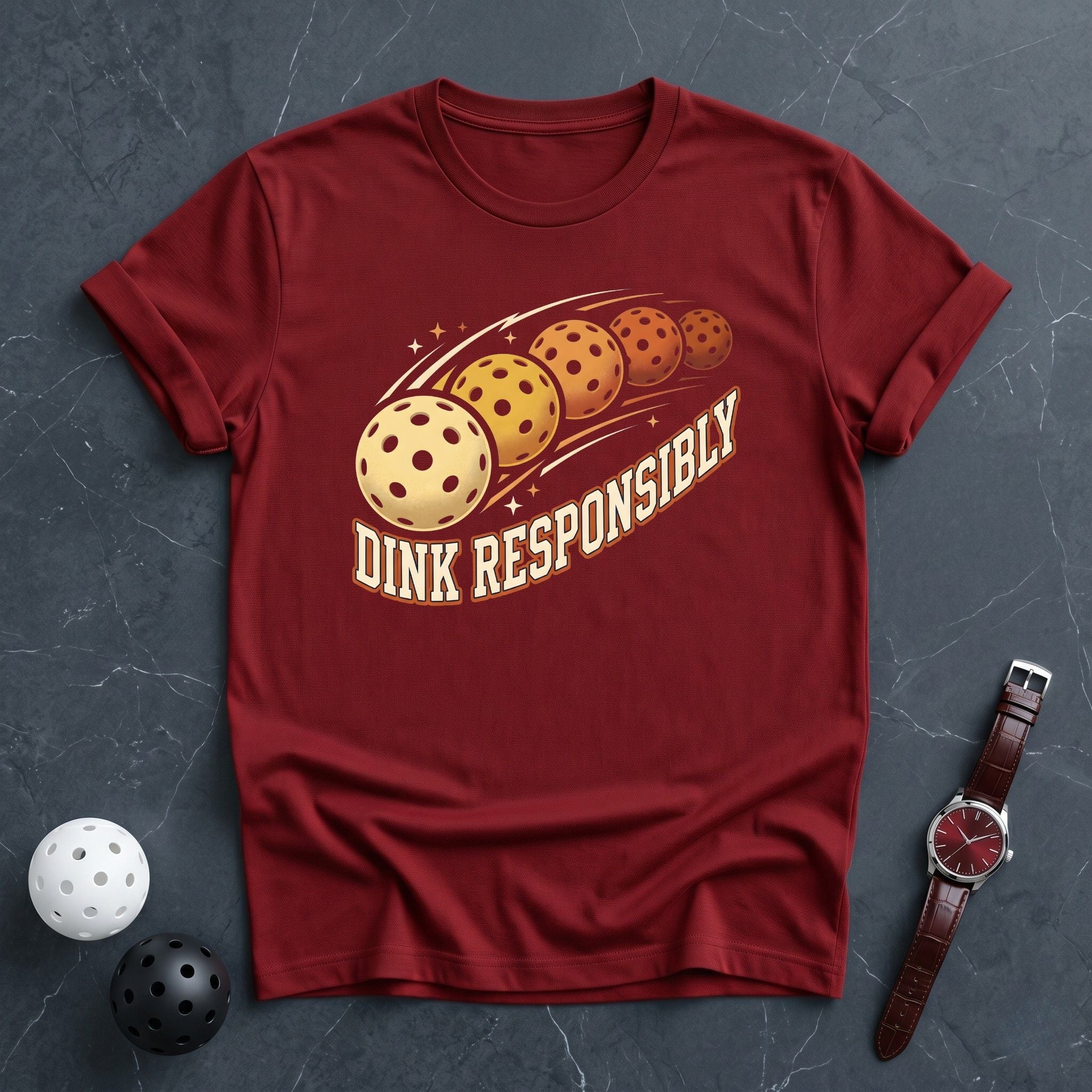 Dink Responsibly 5 Tee - Dink it Shop