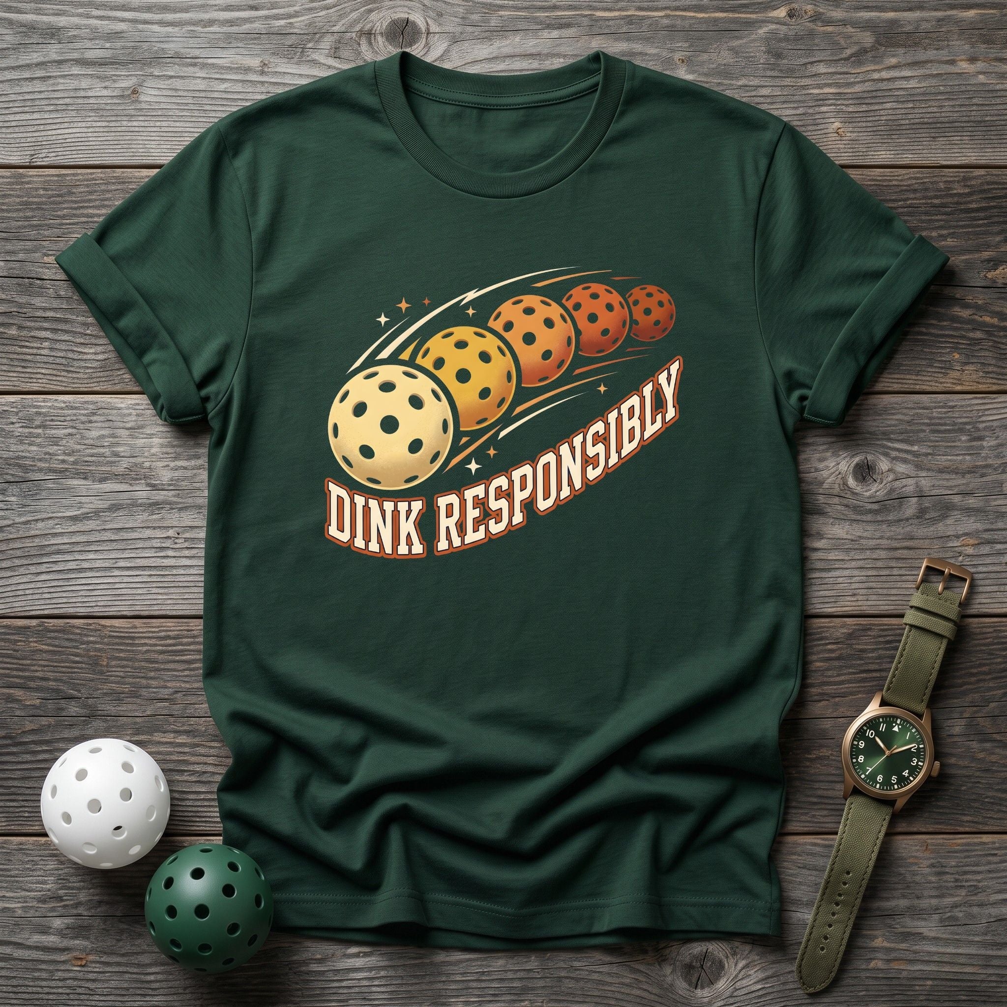 Dink Responsibly 5 Tee - Dink it Shop