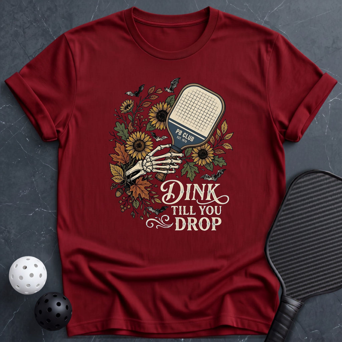 Dink Till You Drop Halloween Tee - Dink it Shop