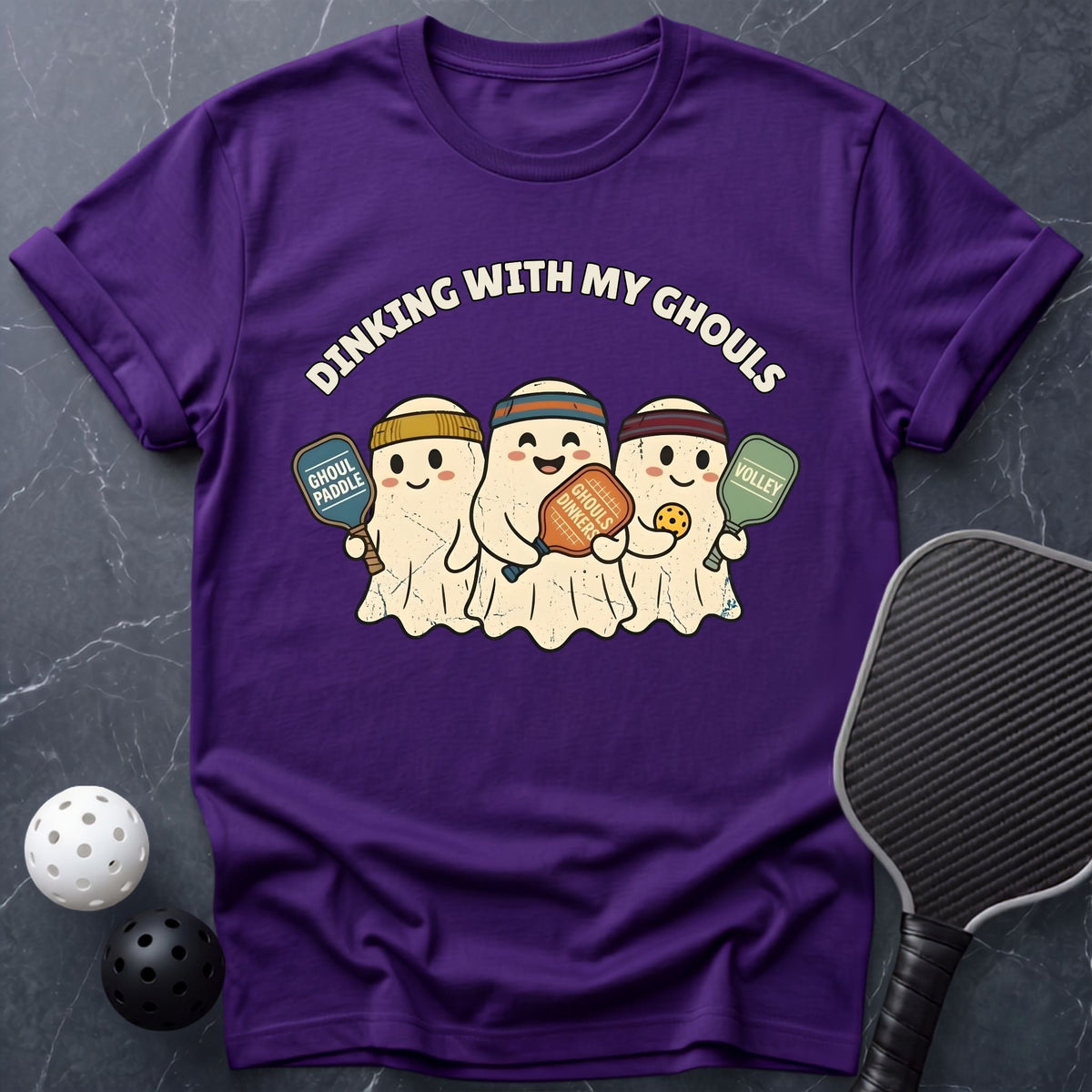 Dinking With My Ghouls Tee - Dink it Shop