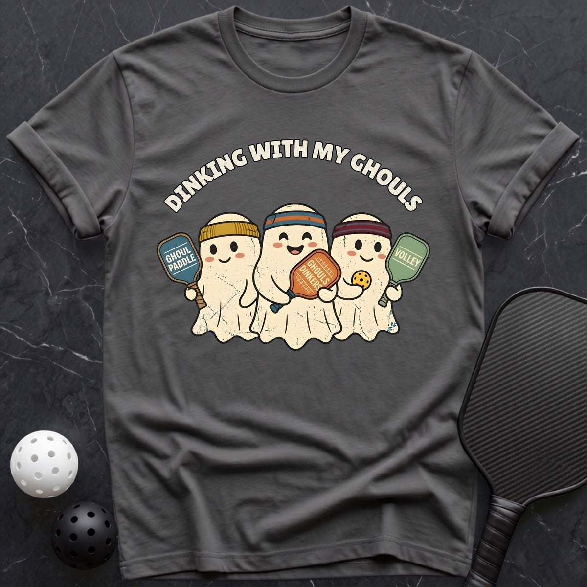 Dinking With My Ghouls Tee - Dink it Shop