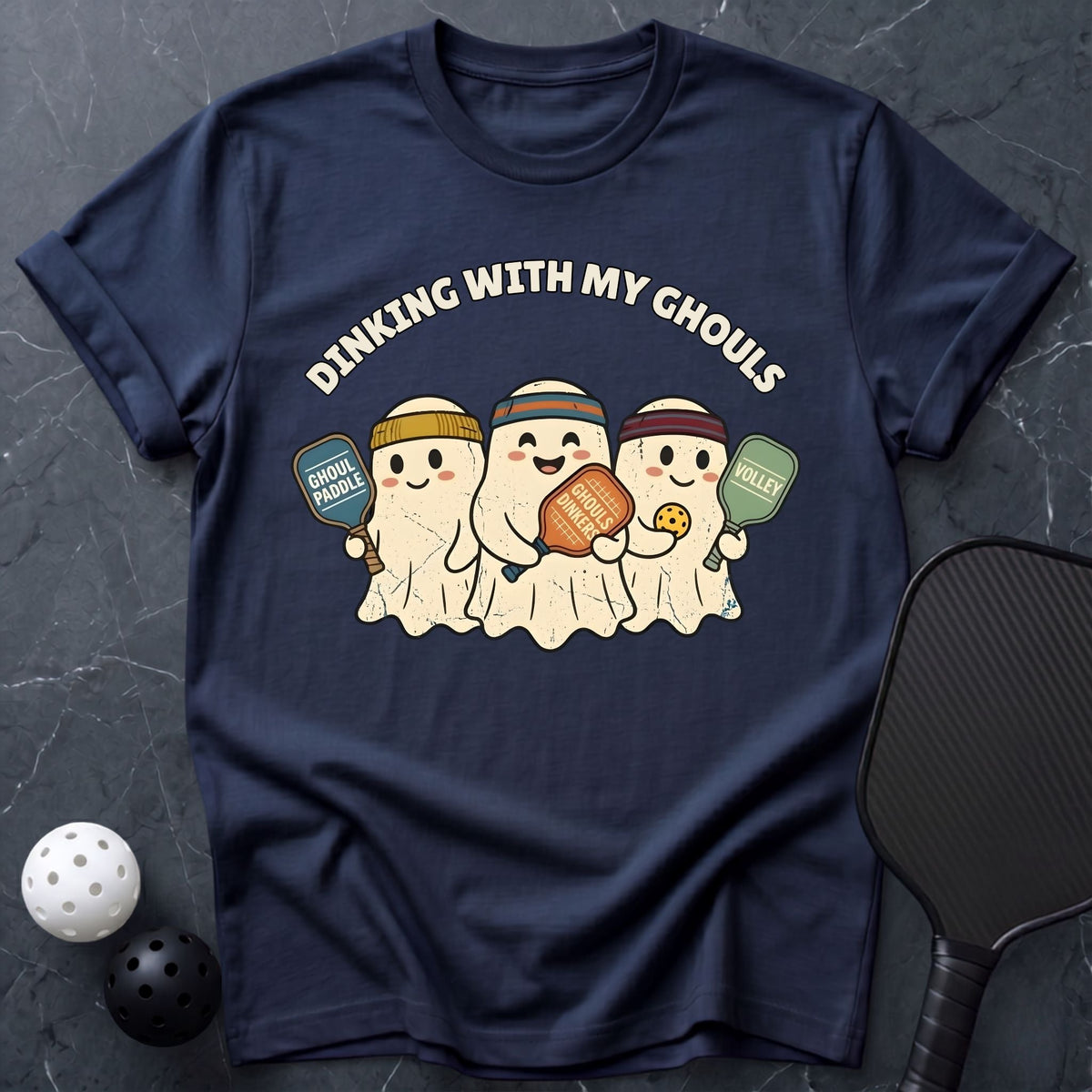 Dinking With My Ghouls Tee - Dink it Shop
