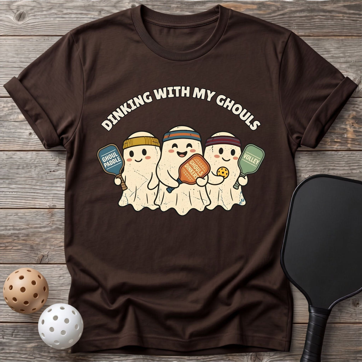 Dinking With My Ghouls Tee - Dink it Shop