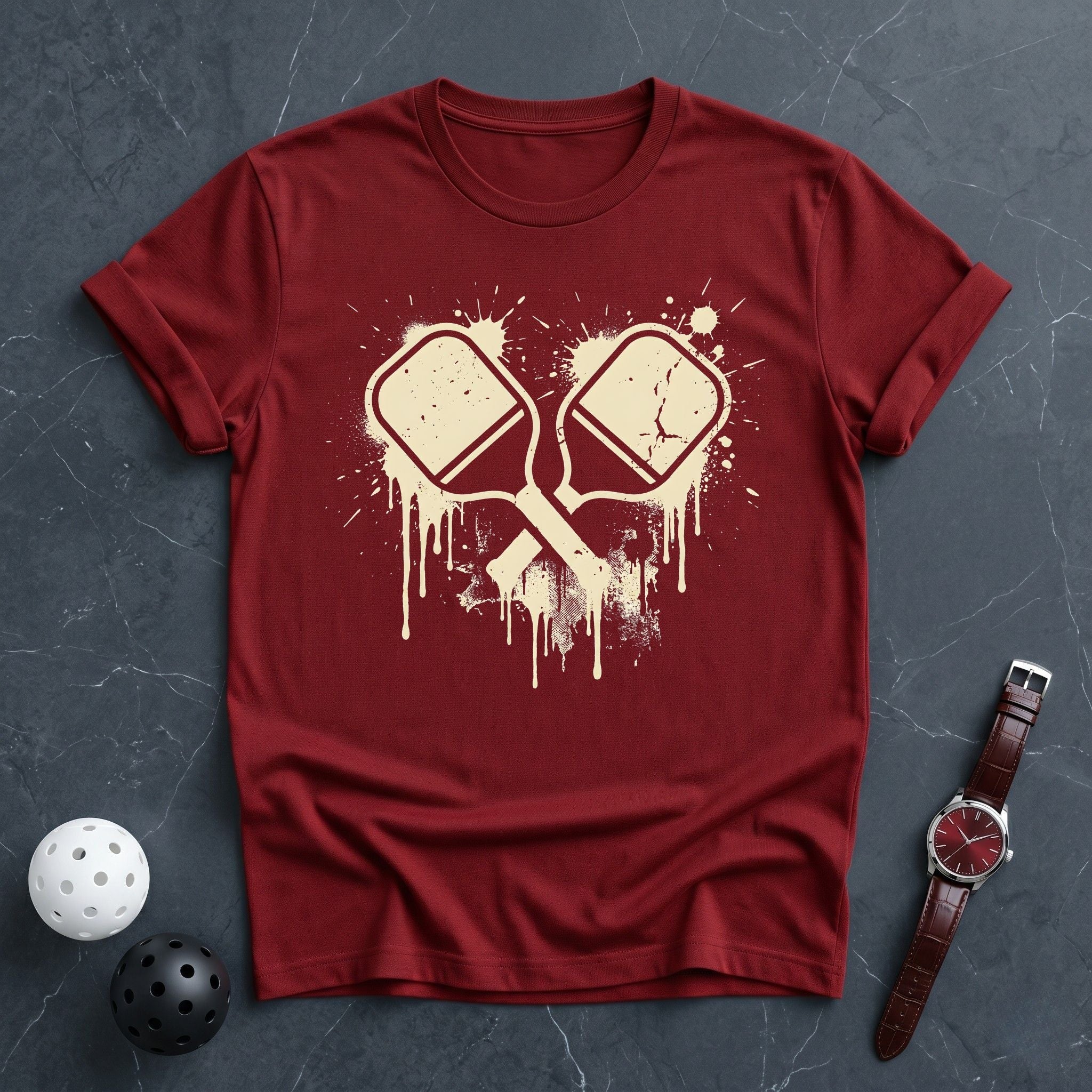 Dripping Paddles Tee - Dink it Shop