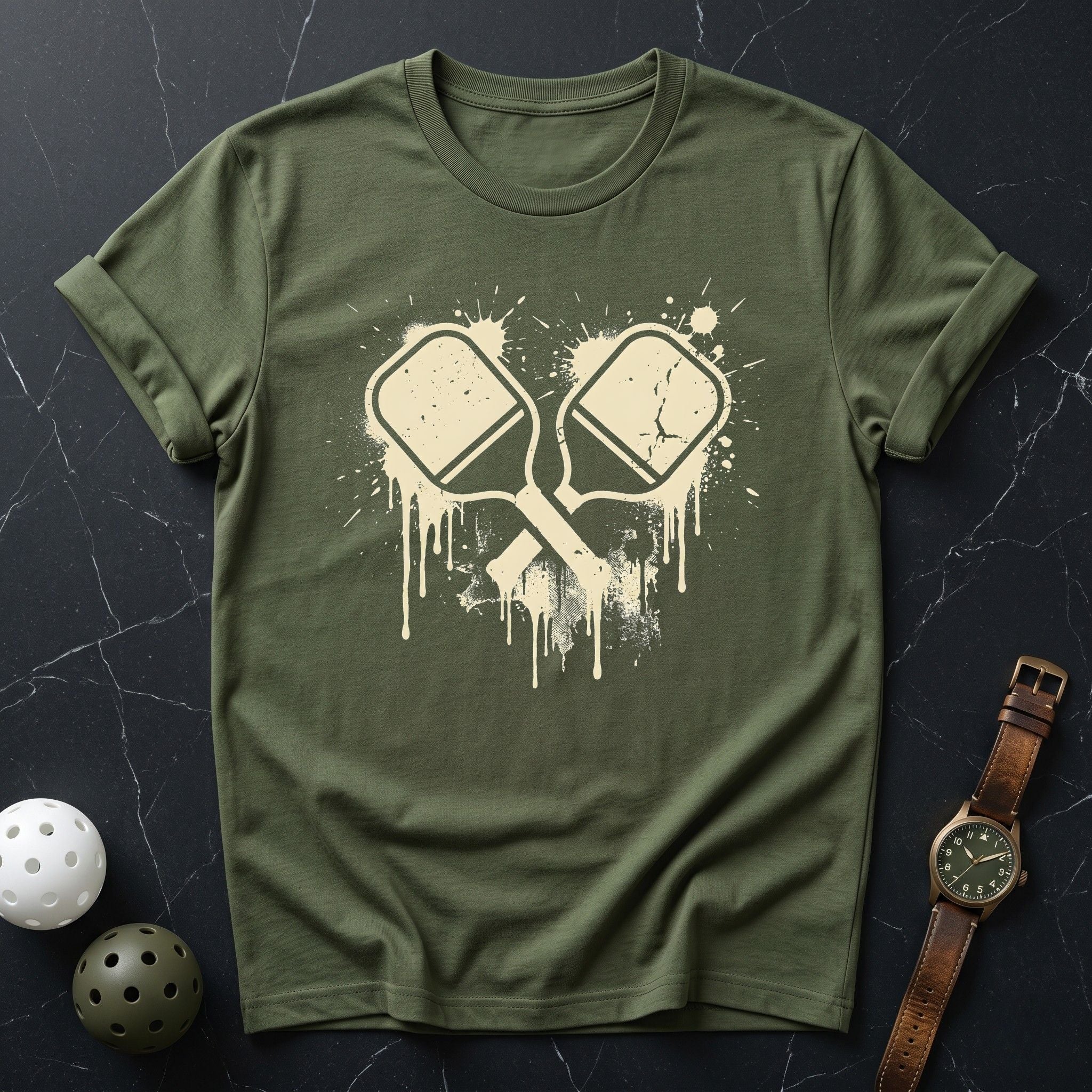 Dripping Paddles Tee - Dink it Shop