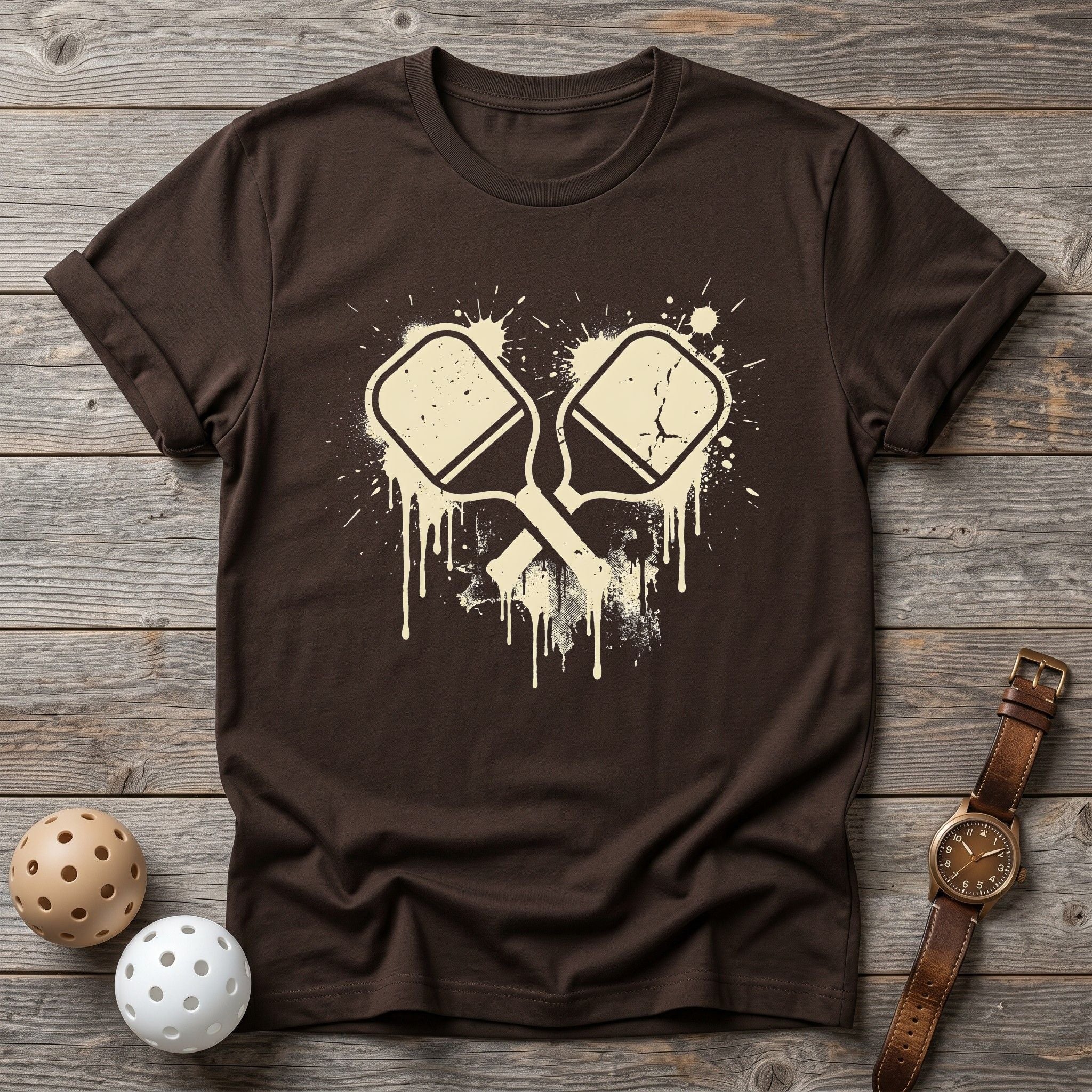 Dripping Paddles Tee - Dink it Shop