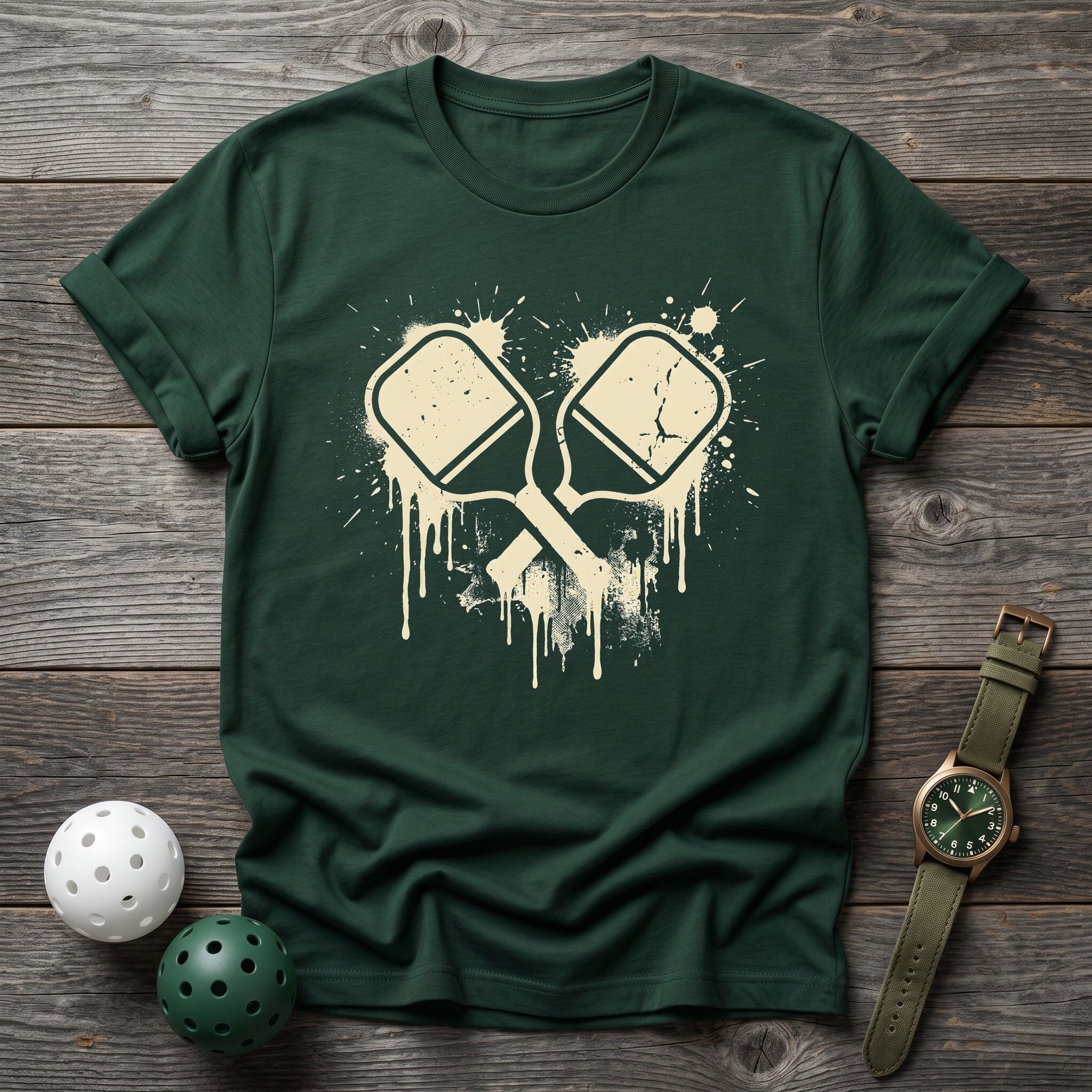 Dripping Paddles Tee - Dink it Shop
