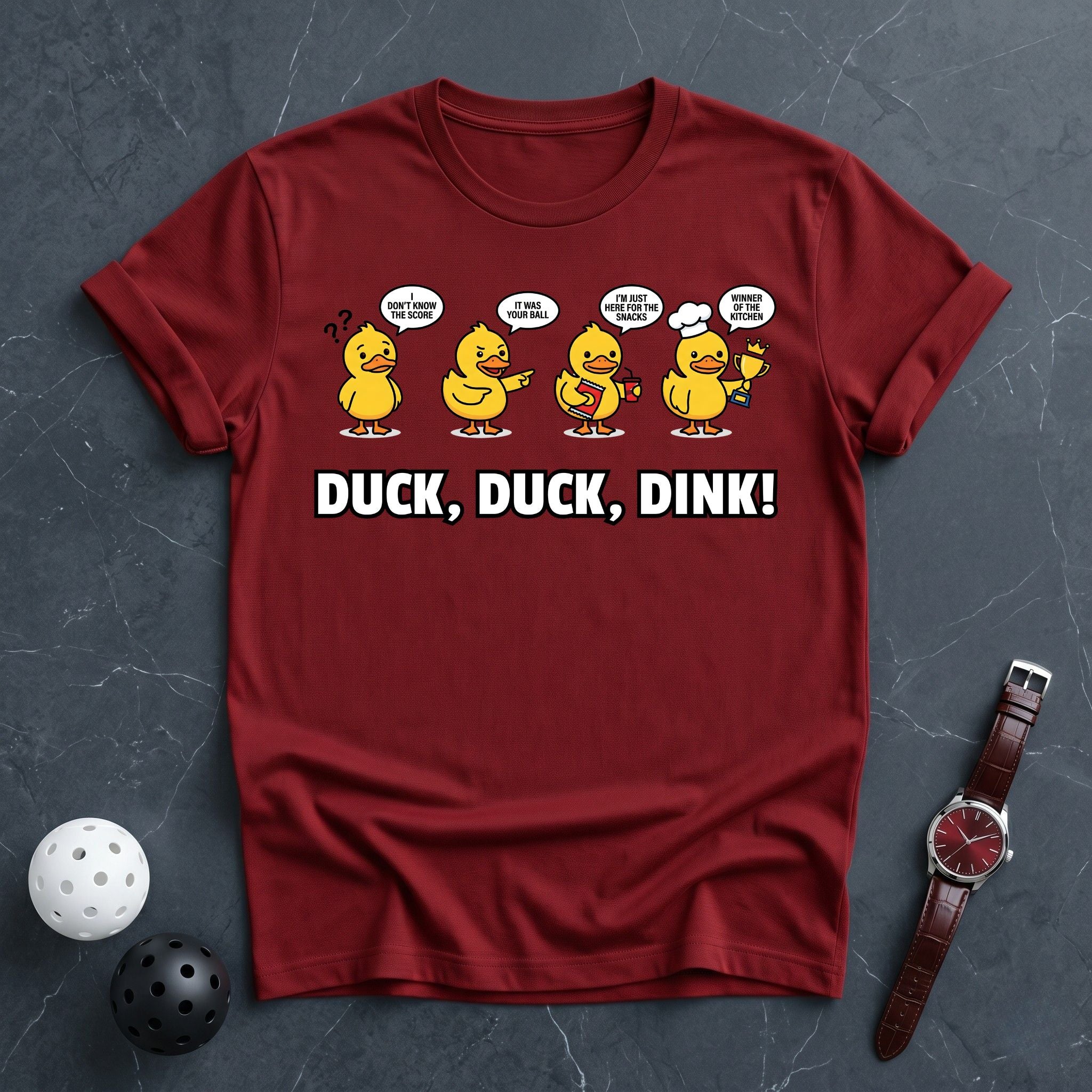 Duck Duck Dink Funny Tee - Dink it Shop