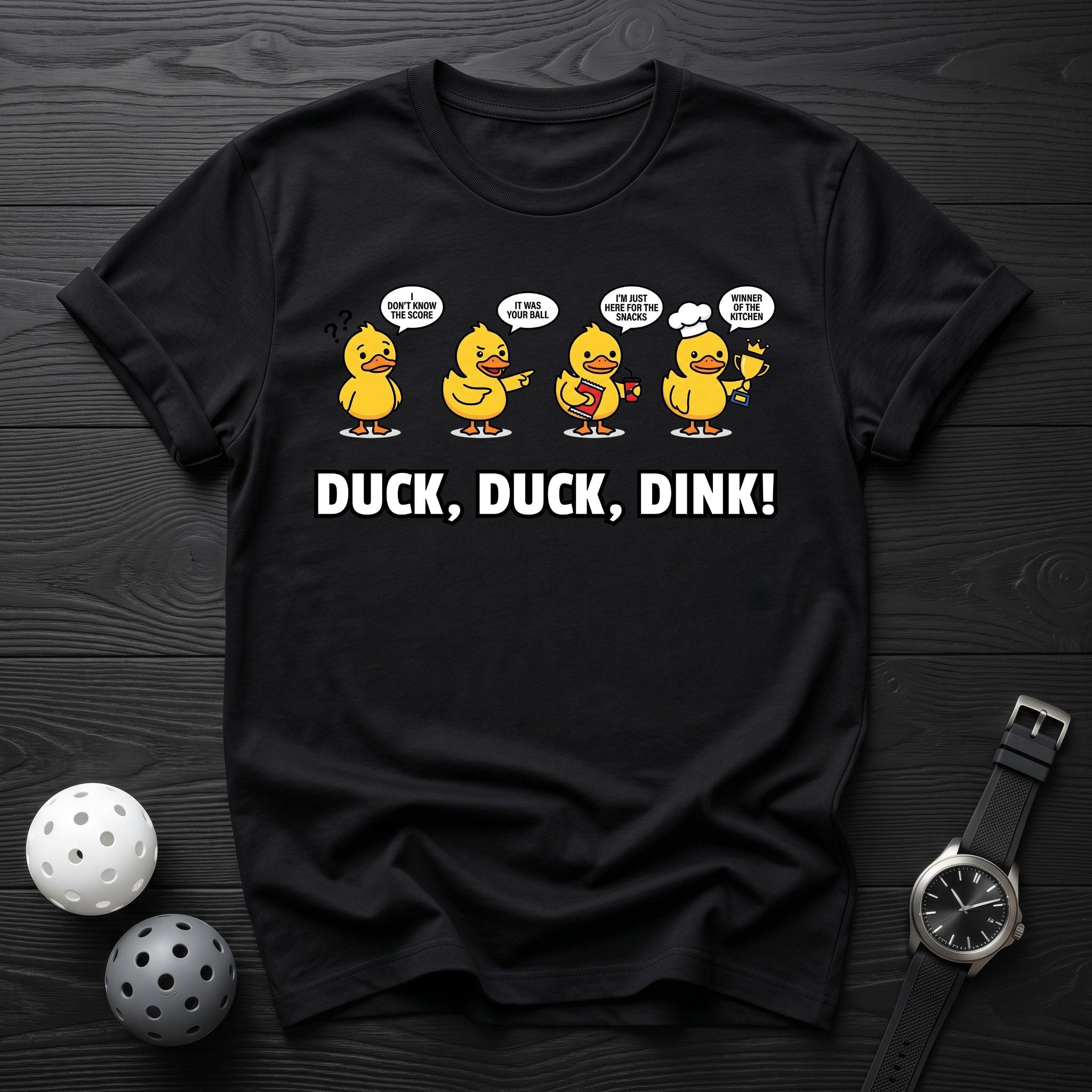 Duck Duck Dink Funny Tee - Dink it Shop