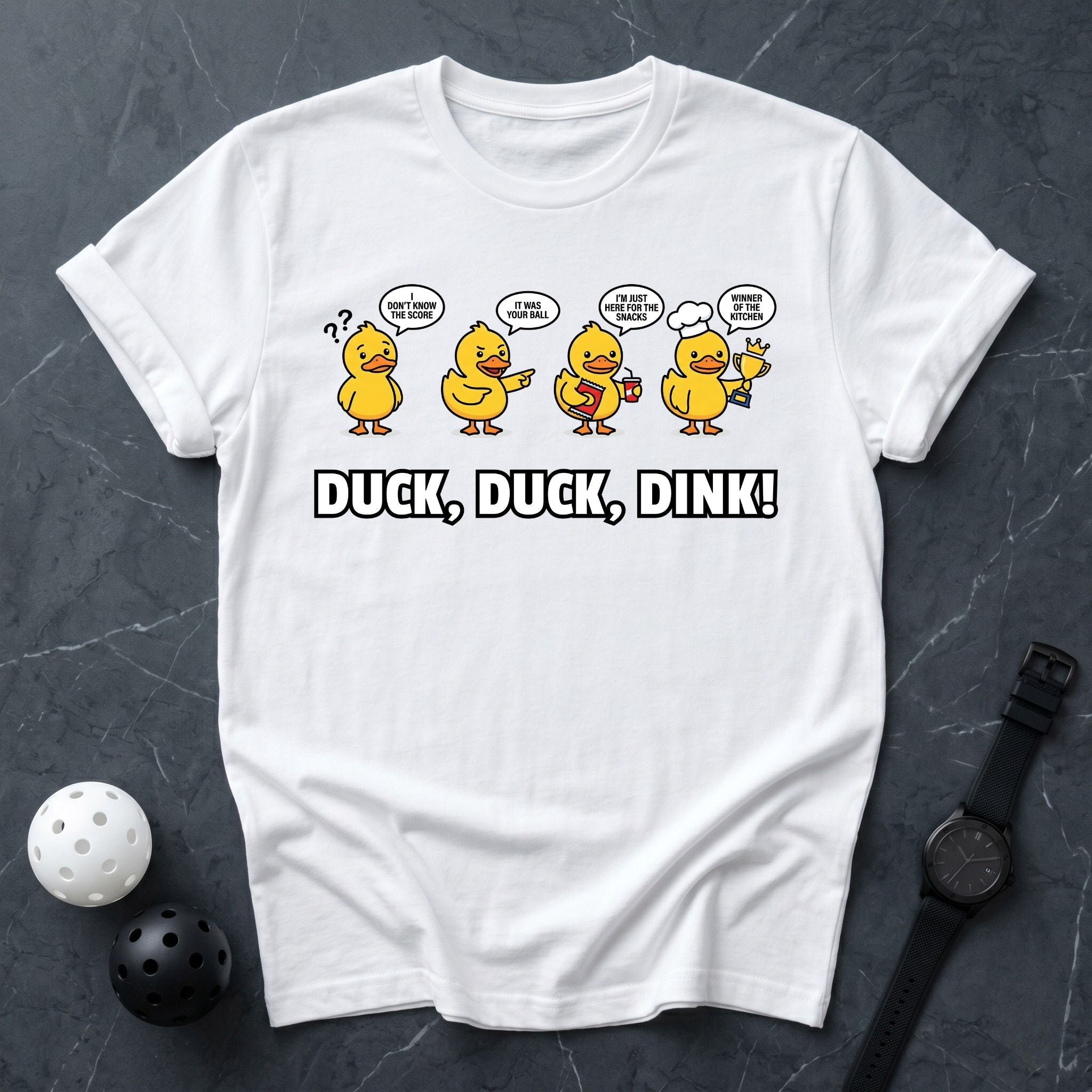 Duck Duck Dink Funny Tee - Dink it Shop