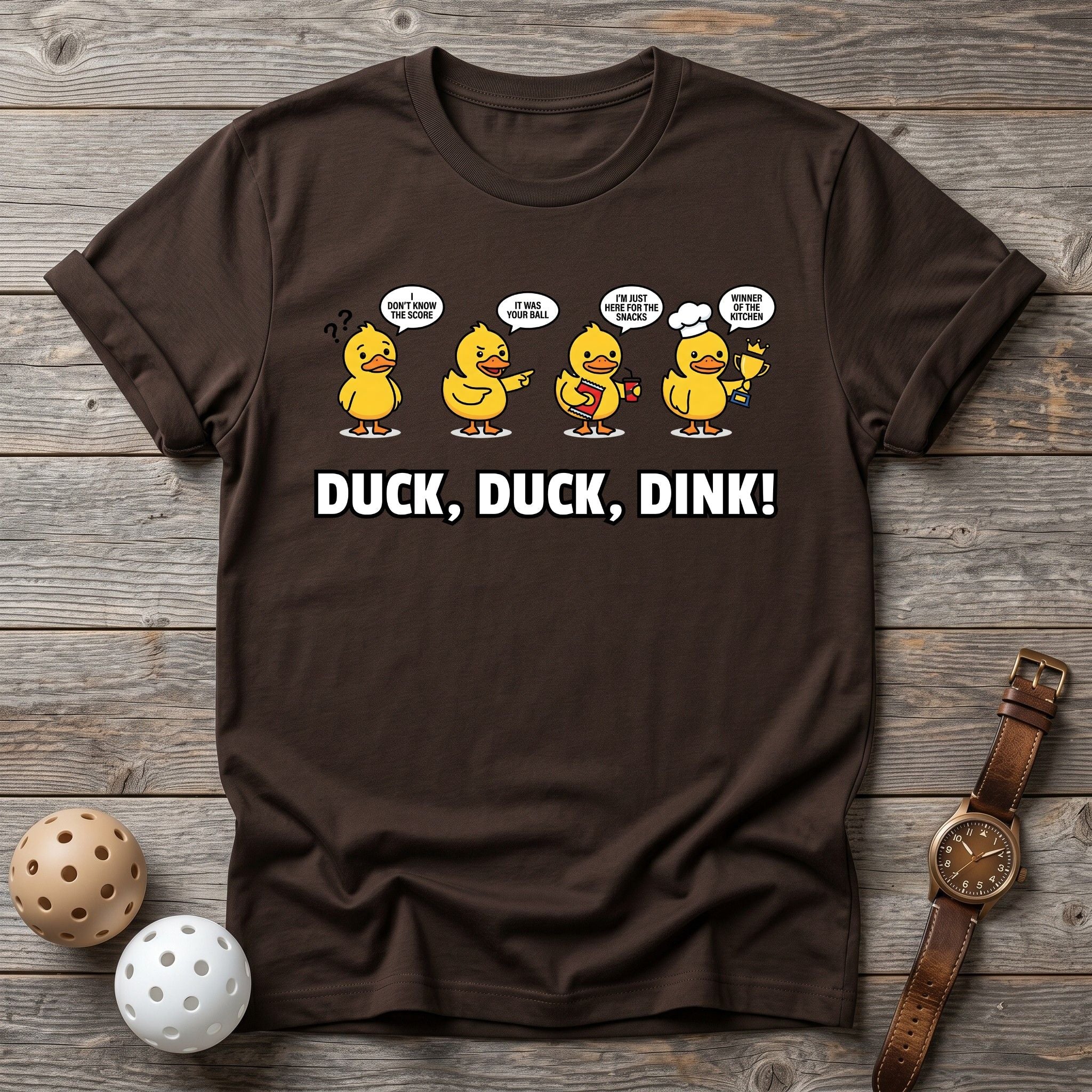 Duck Duck Dink Funny Tee - Dink it Shop