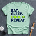 Eat Sleep Dink Repeat Tee - Dink it Shop