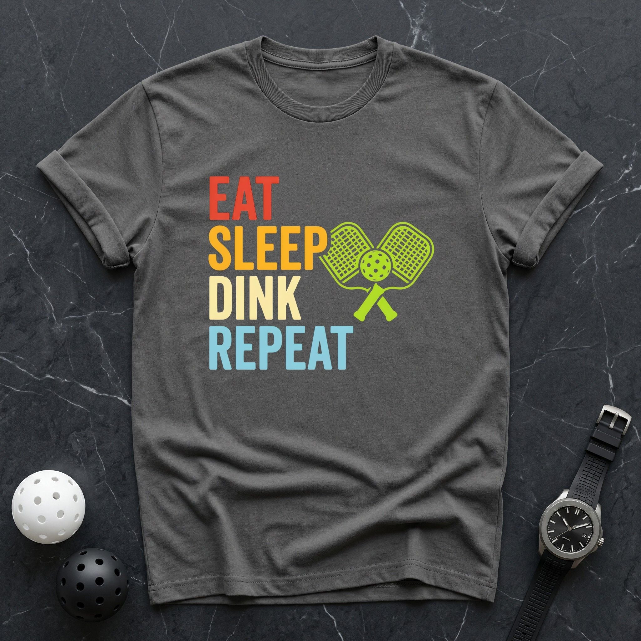 Eat Sleep Dink Repeat+ Tee - Dink it Shop