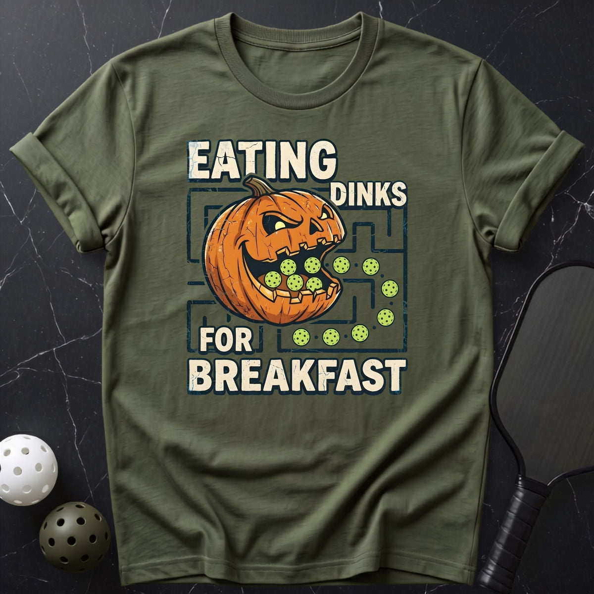 Eating Dinks Halloween Tee - Dink it Shop