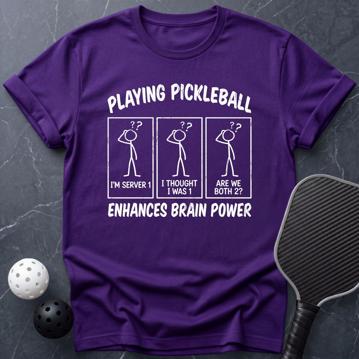 Enhance Brain Power Tee - Dink it Shop