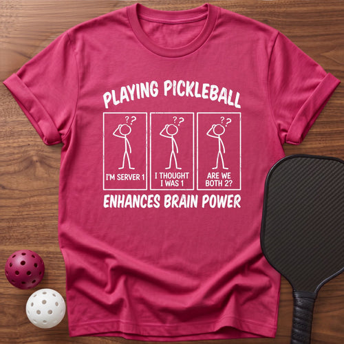 Enhance Brain Power Tee - Dink it Shop