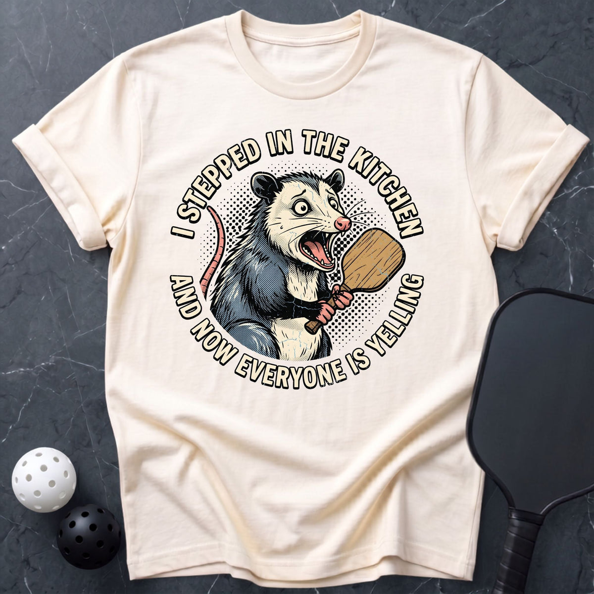 Everyone Yelling Tee - Dink it Shop