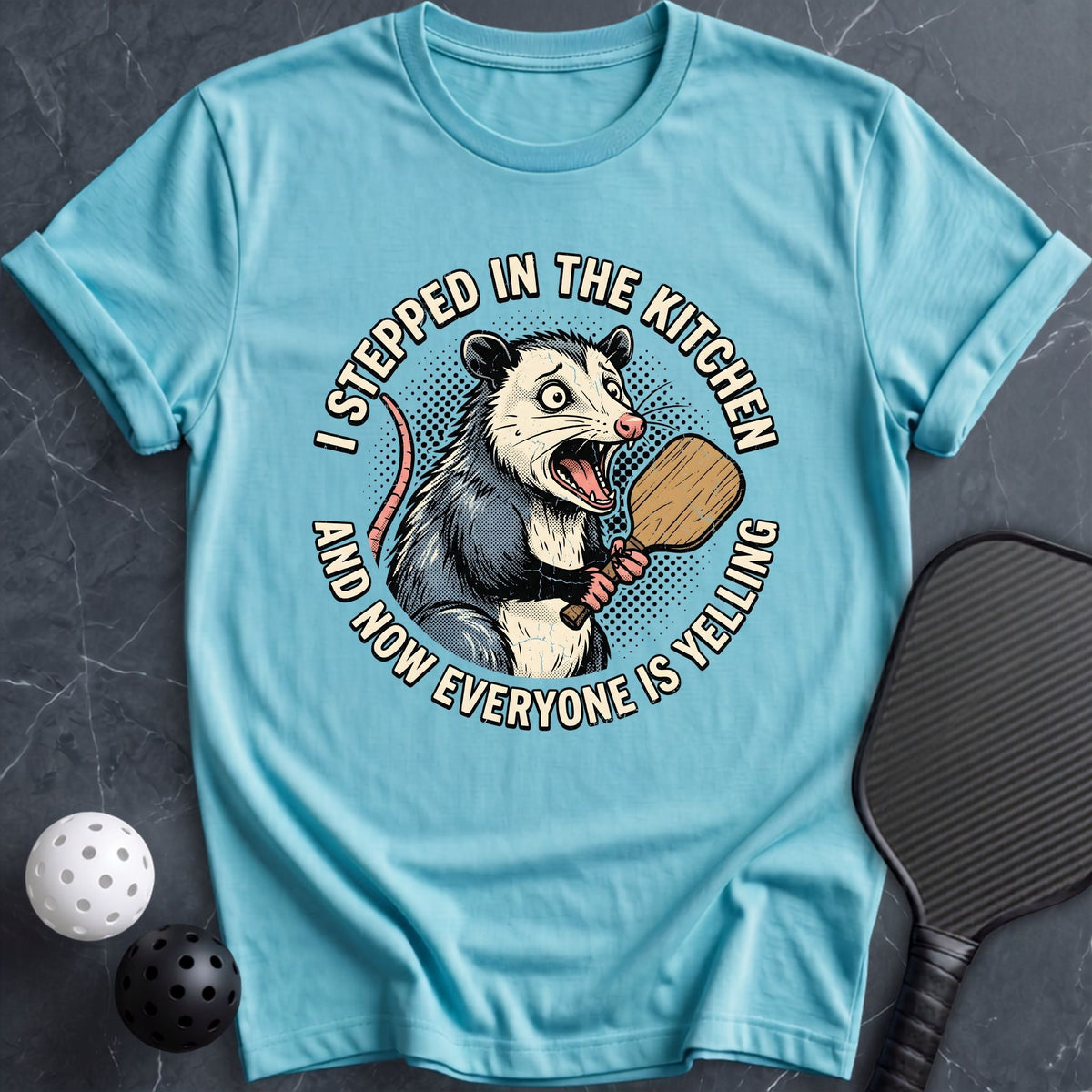 Everyone Yelling Tee - Dink it Shop