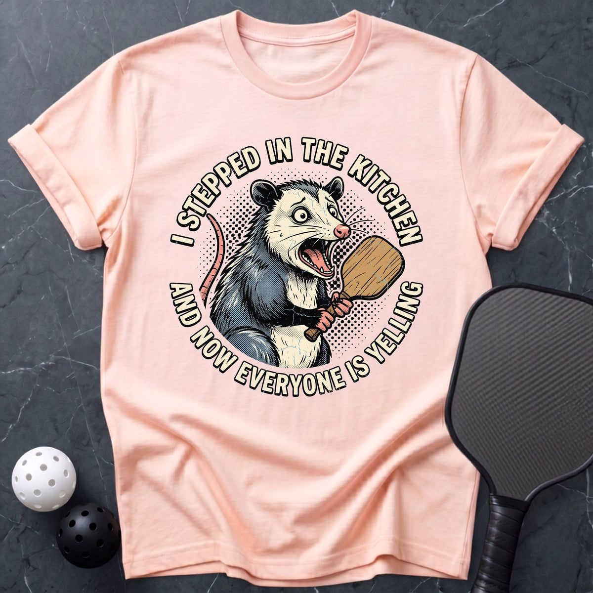 Everyone Yelling Tee - Dink it Shop
