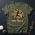 Fear The Knee Brace Funny Tee - Dink it Shop