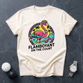 Flamboyant Flamingo Pickleball Tee - Dink it Shop