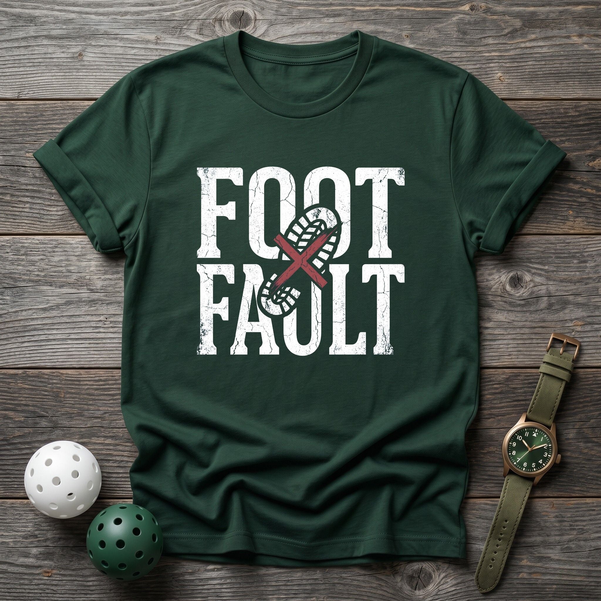 Foot Fault Tee - Dink it Shop