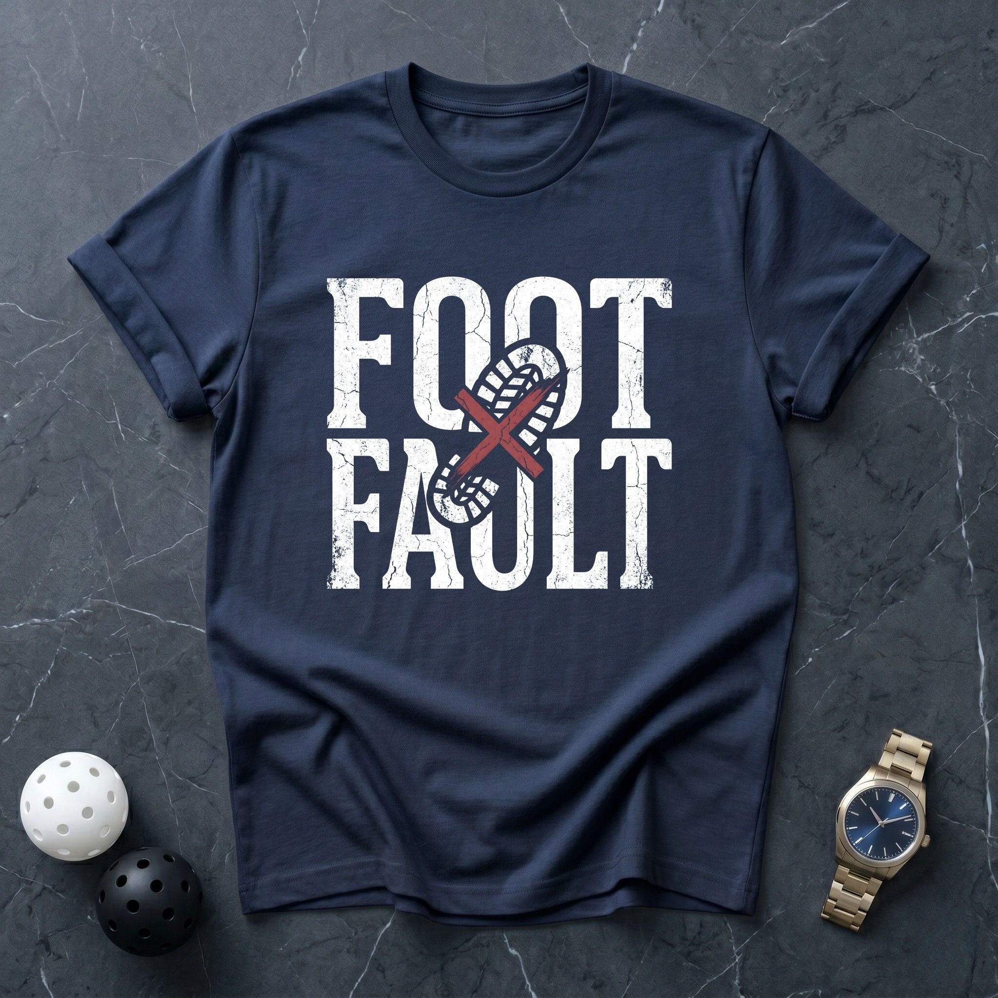 Foot Fault Tee - Dink it Shop