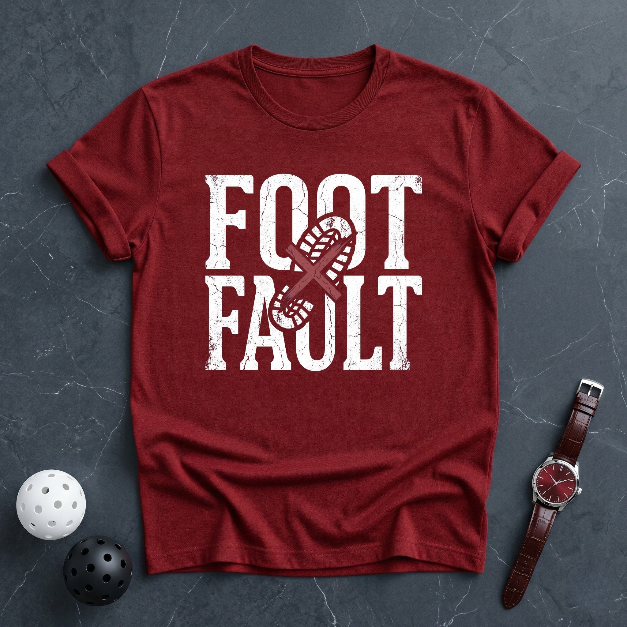 Foot Fault Tee - Dink it Shop
