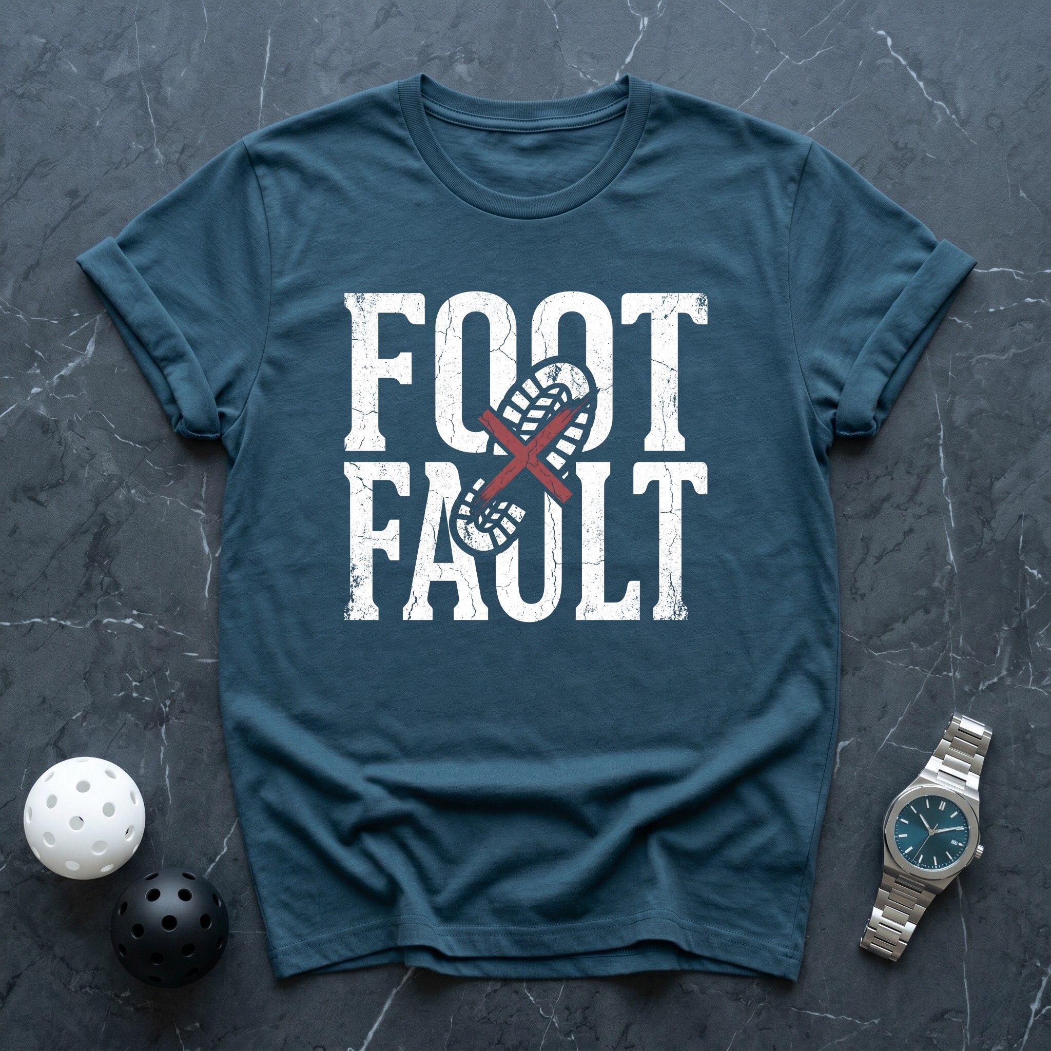Foot Fault Tee - Dink it Shop