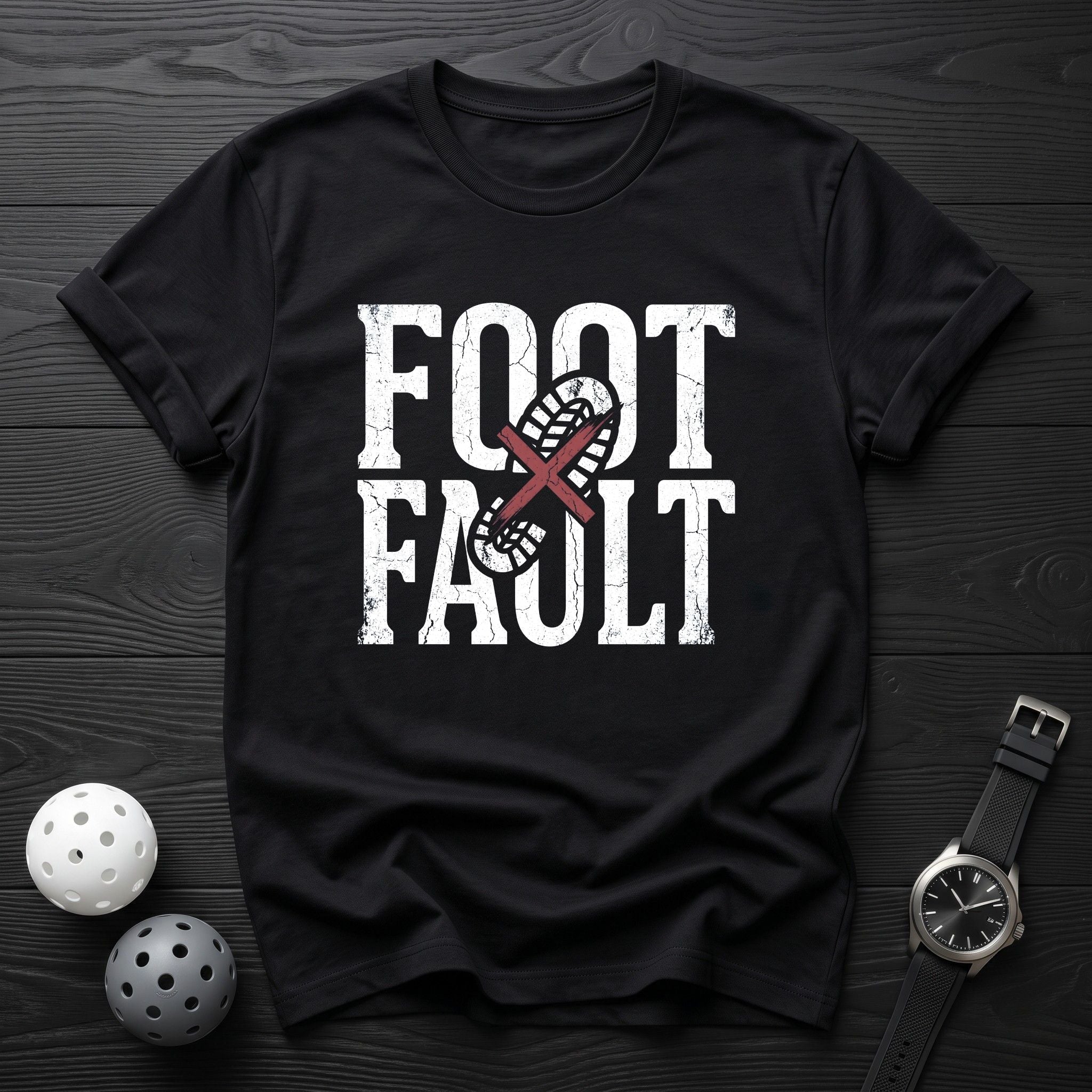 Foot Fault Tee - Dink it Shop