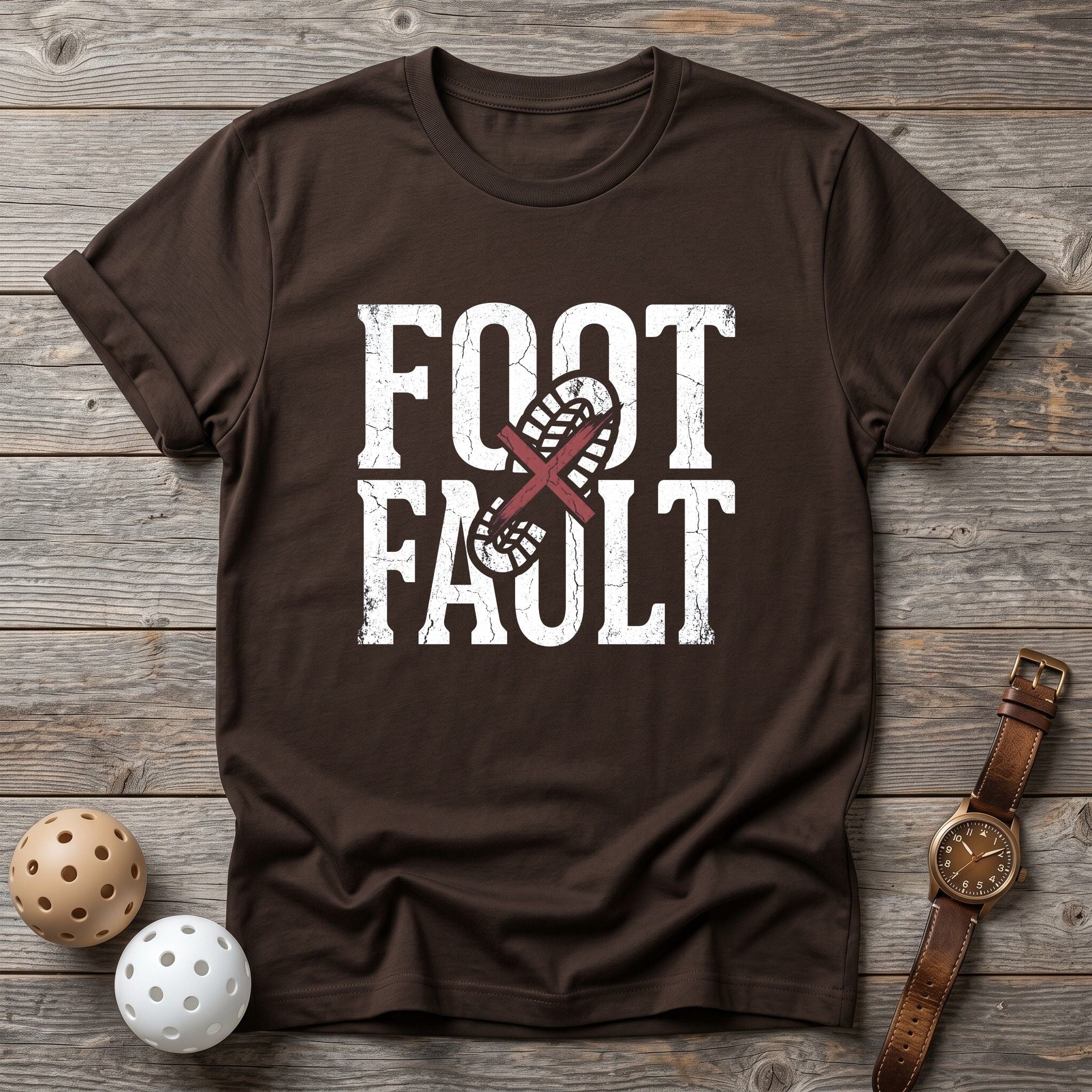 Foot Fault Tee - Dink it Shop
