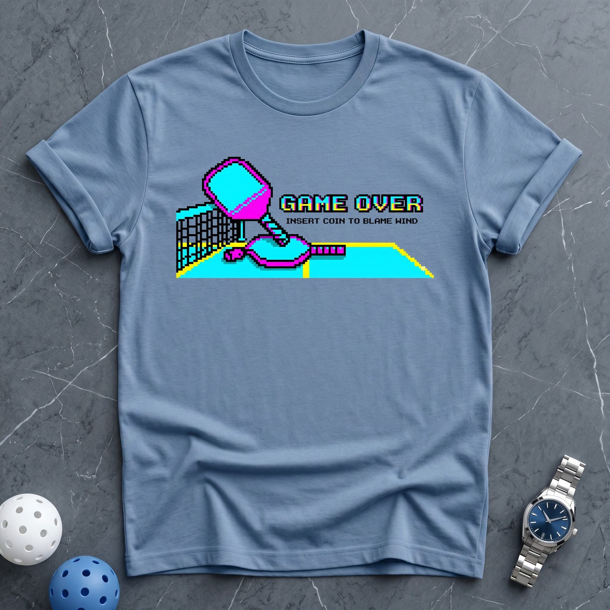 Game Over Insert Coin Arcade Tee - Dink it Shop