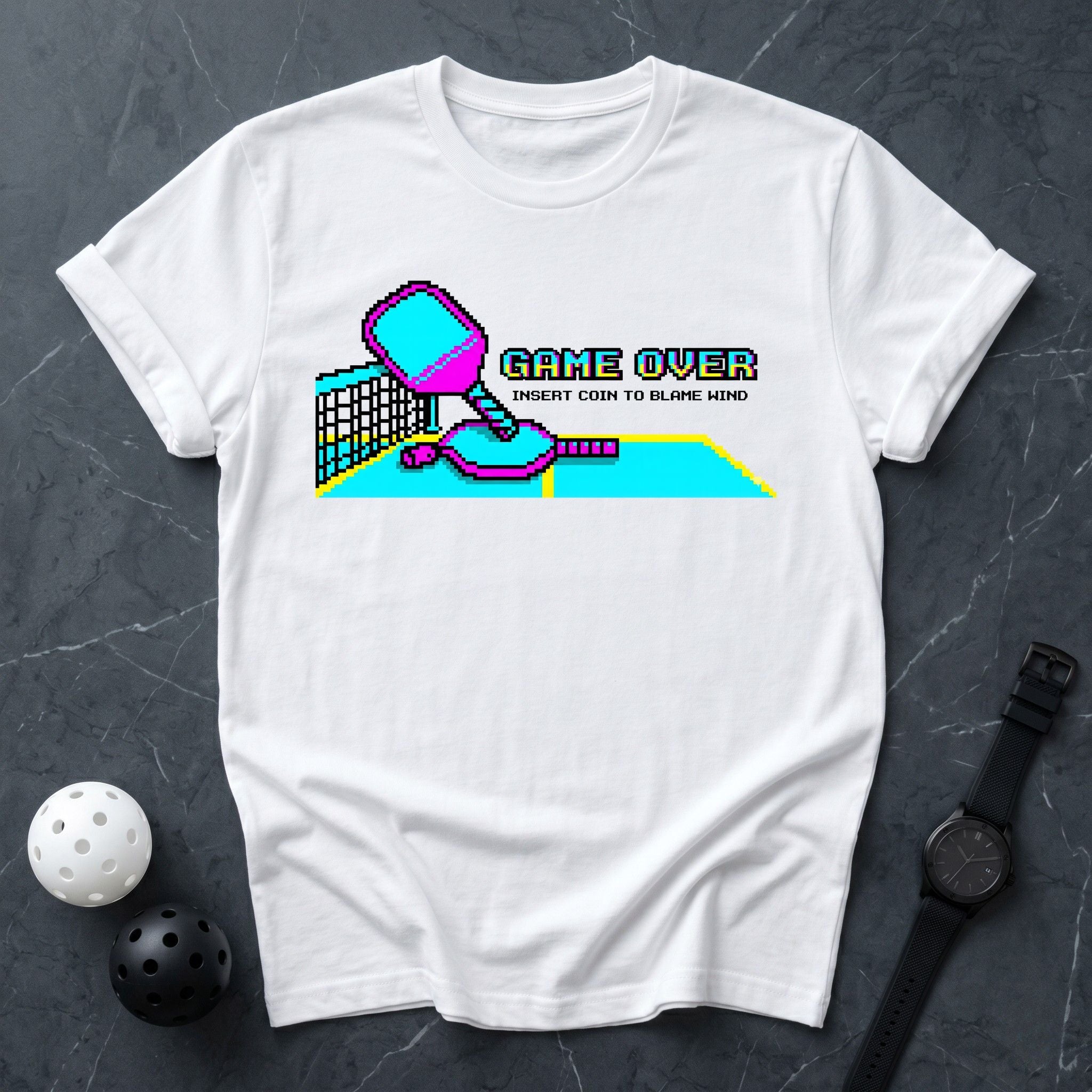 Game Over Insert Coin Arcade Tee - Dink it Shop
