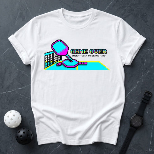 Game Over Insert Coin Arcade Tee - Dink it Shop