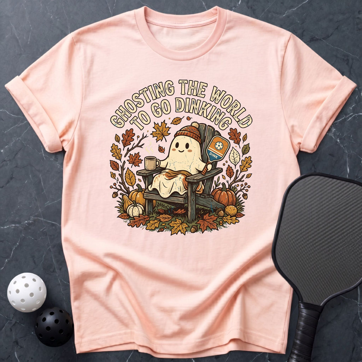 Ghosting The World Tee - Dink it Shop