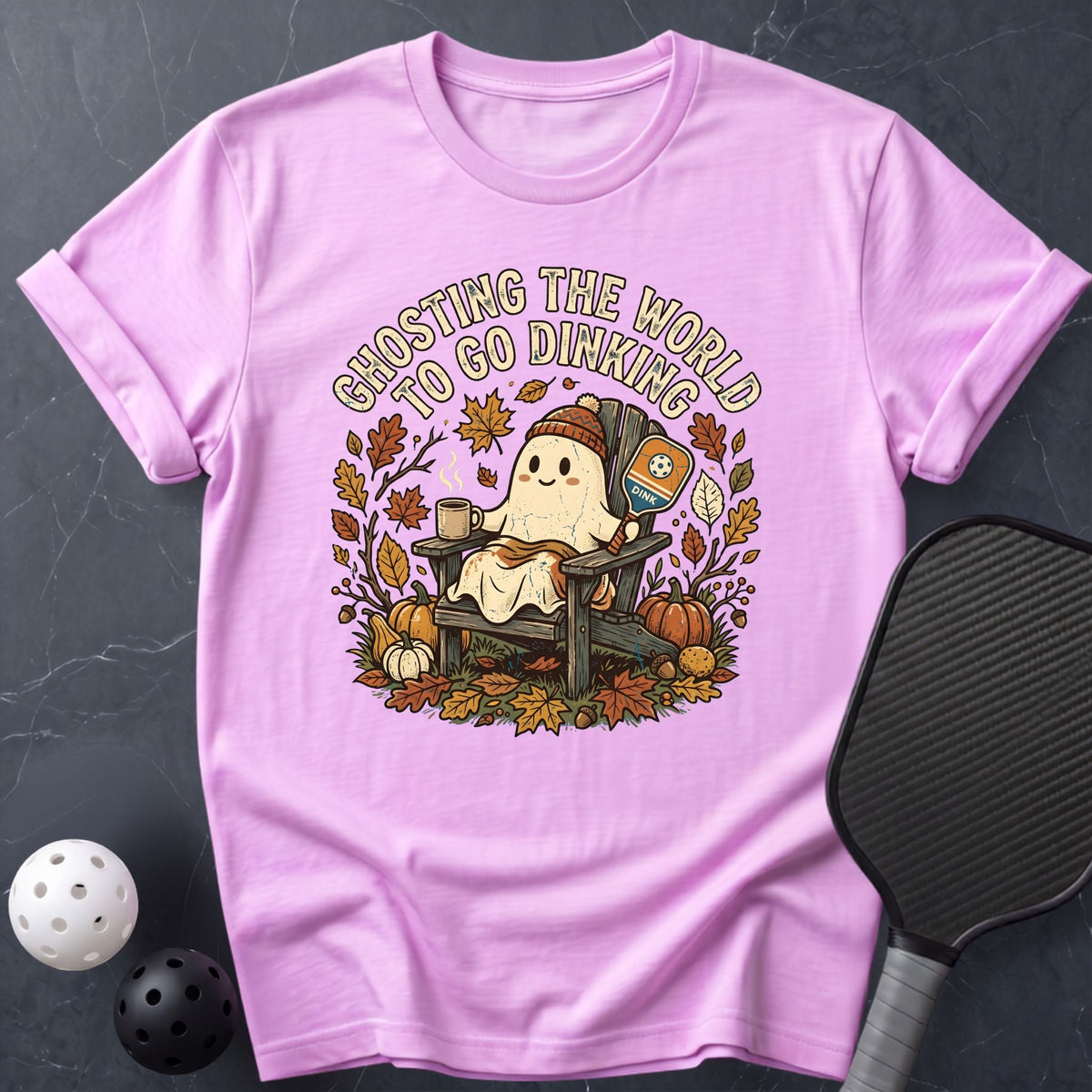 Ghosting The World Tee - Dink it Shop