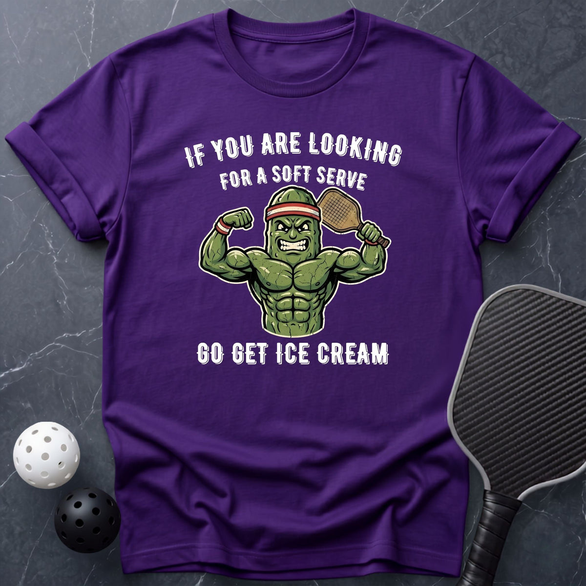 Go Get Ice Cream Pickleball Tee - Dink it Shop