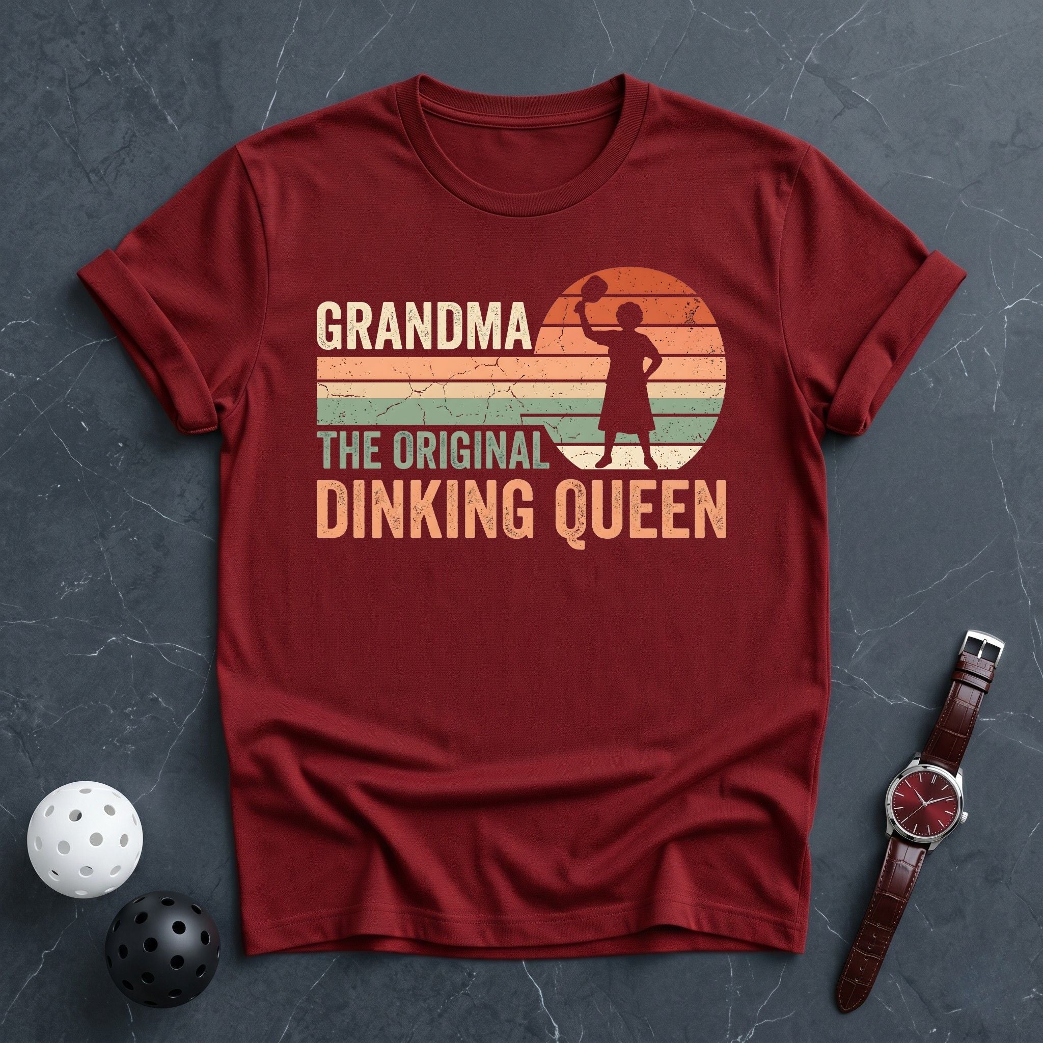 Grandama The Queen Tee - Dink it Shop