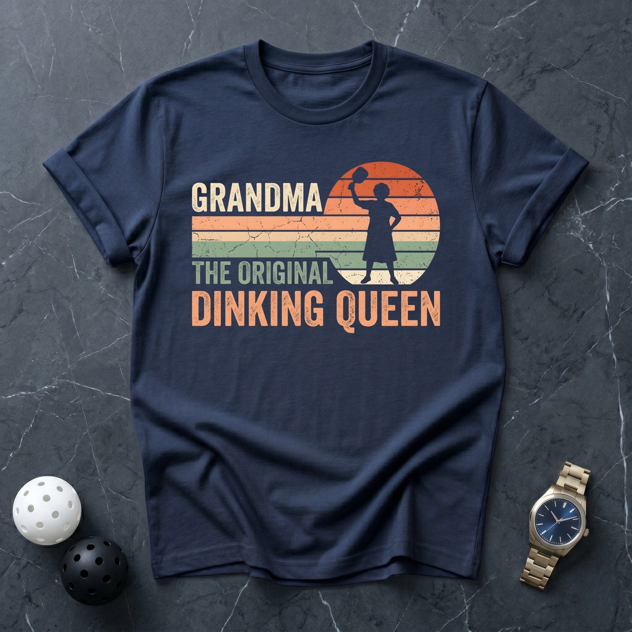 Grandama The Queen Tee - Dink it Shop