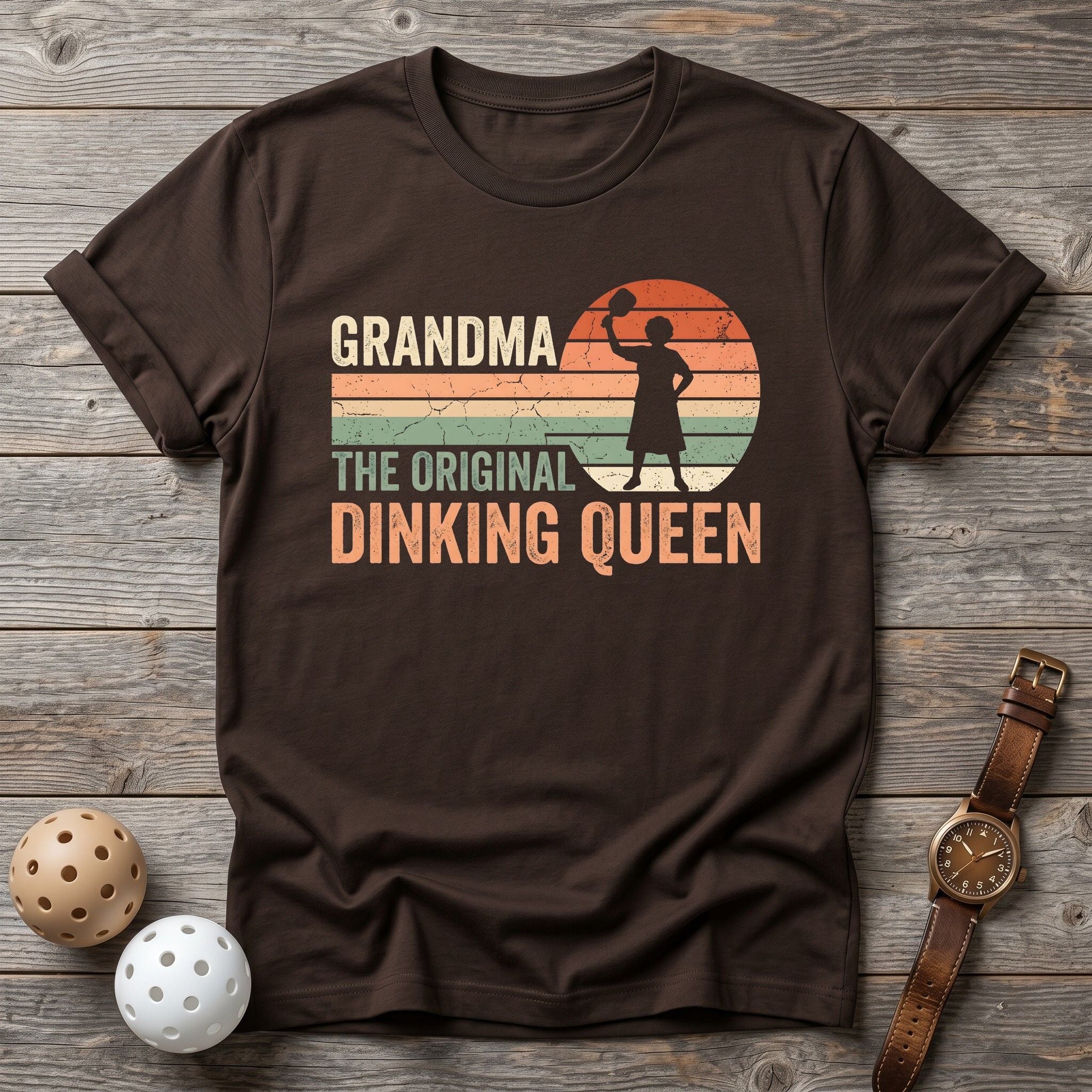 Grandama The Queen Tee - Dink it Shop