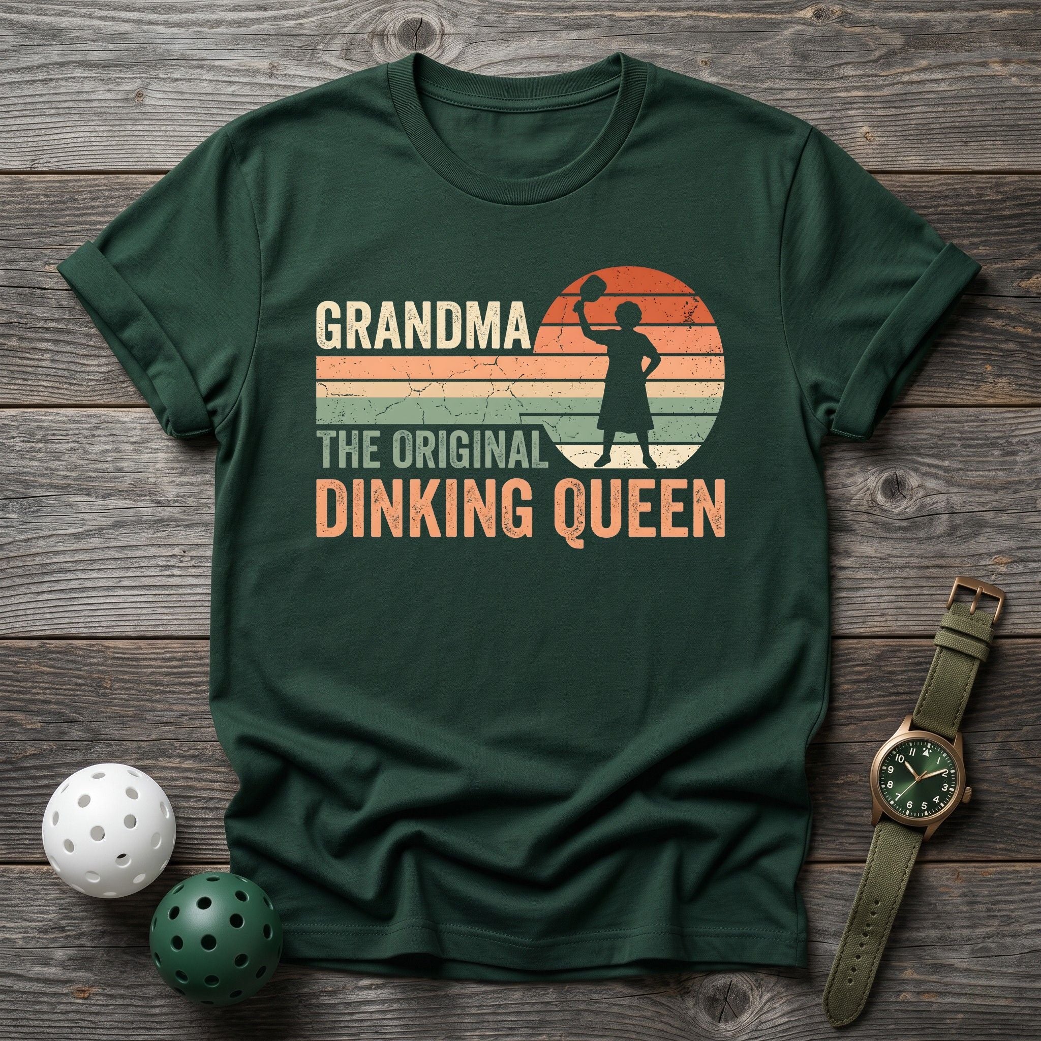 Grandama The Queen Tee - Dink it Shop