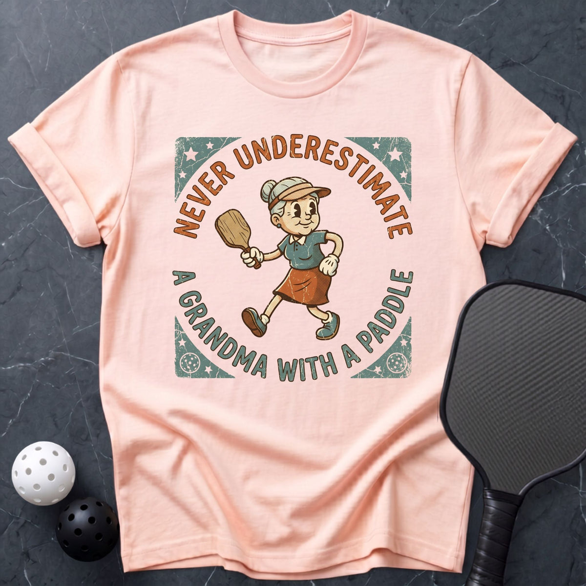 Grandma Pickleball Tee - Dink it Shop