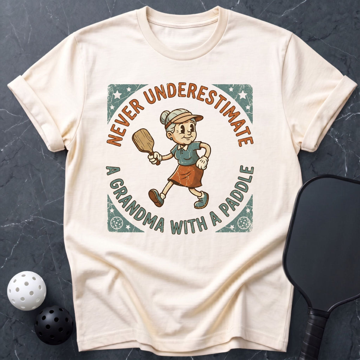 Grandma Pickleball Tee - Dink it Shop